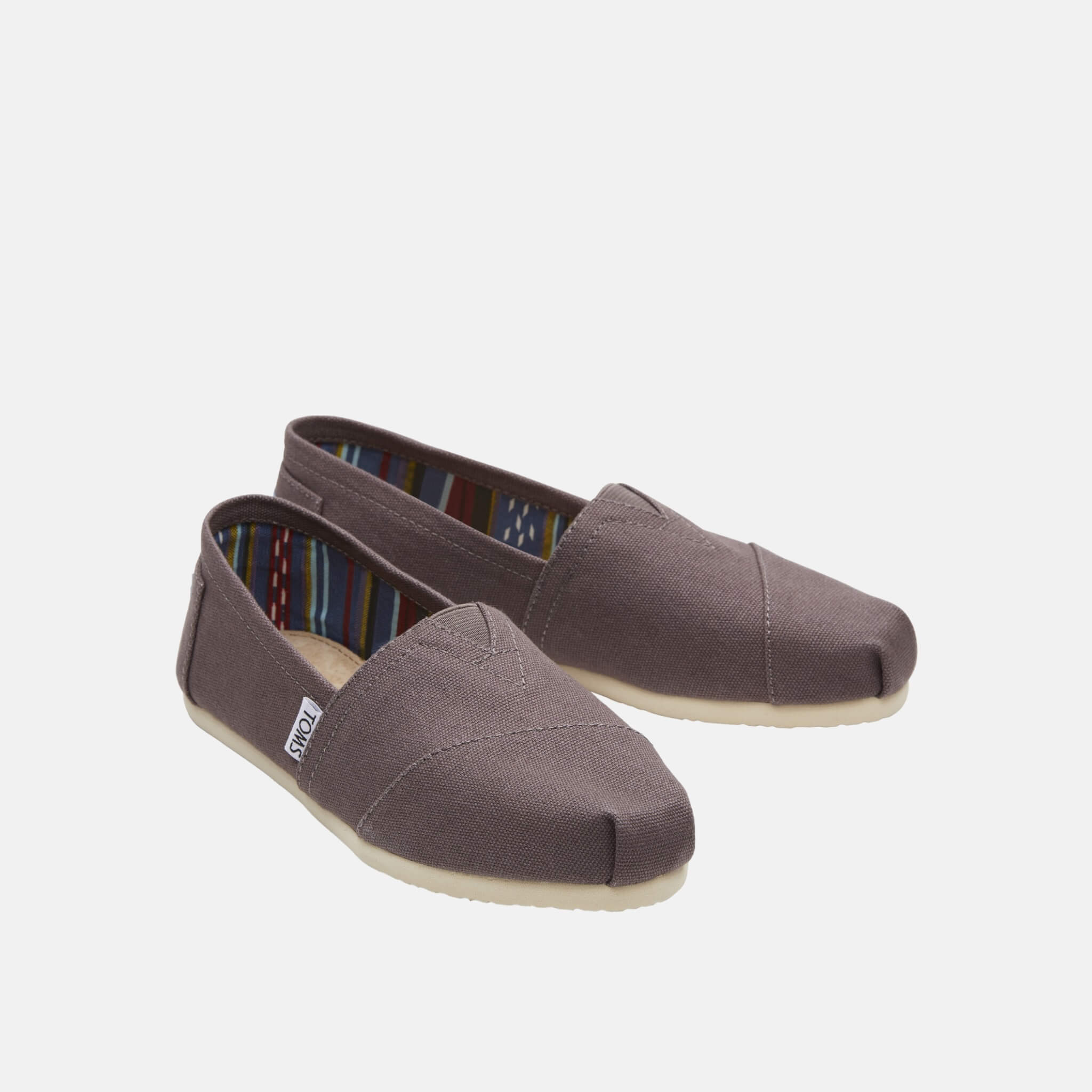 Dámske sivé TOMS Core Classics Alpargata