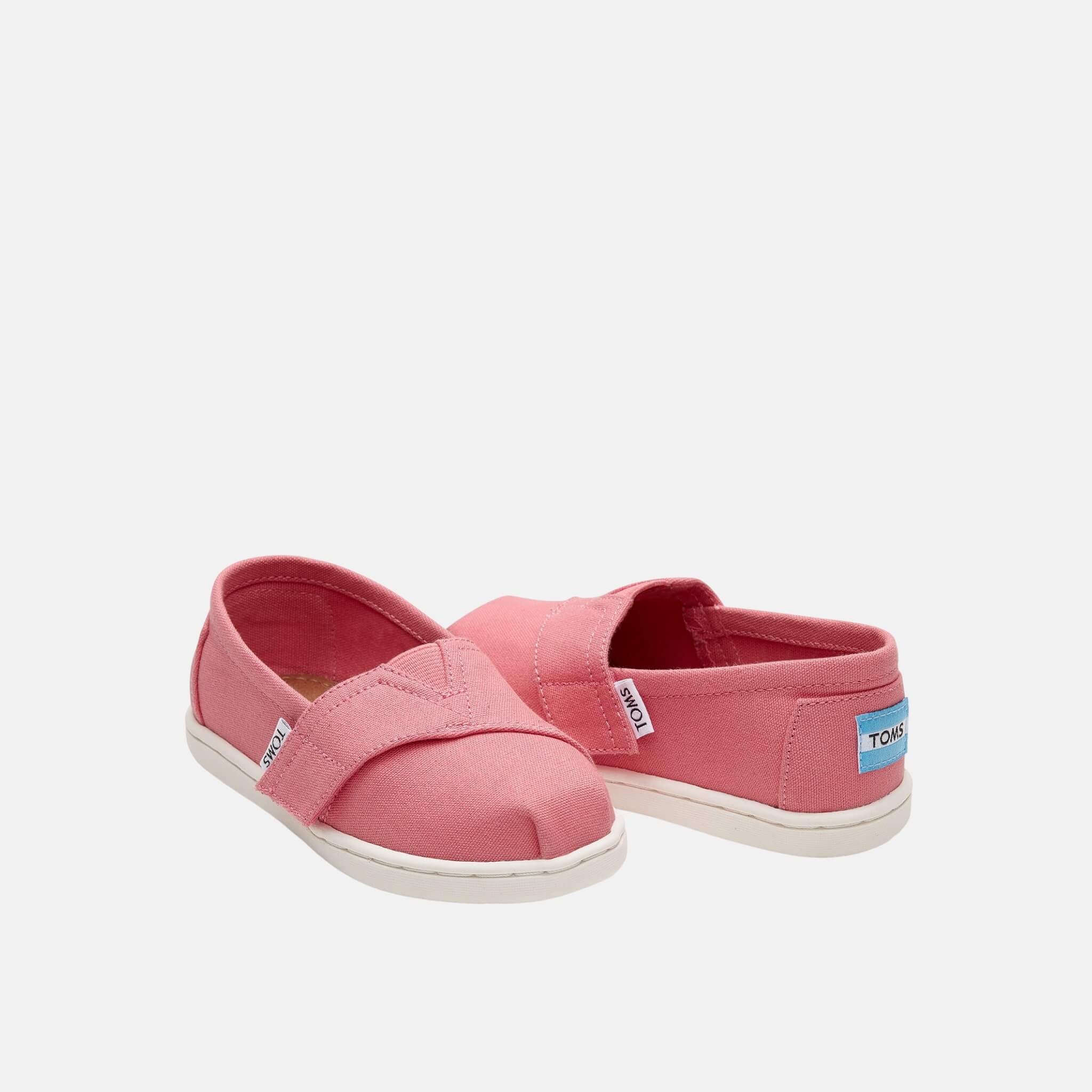 Detské ružové TOMS Bubblegum Seasonal Classics Tiny Alpargata