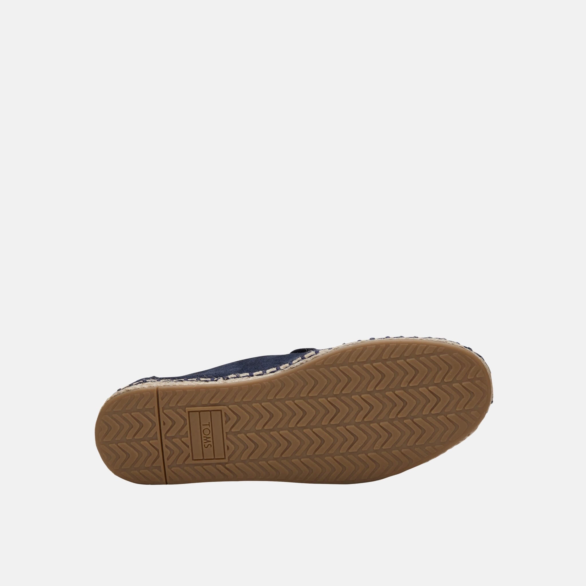 Dámske modré TOMS Tassel Suede Deconstructed Alpargata