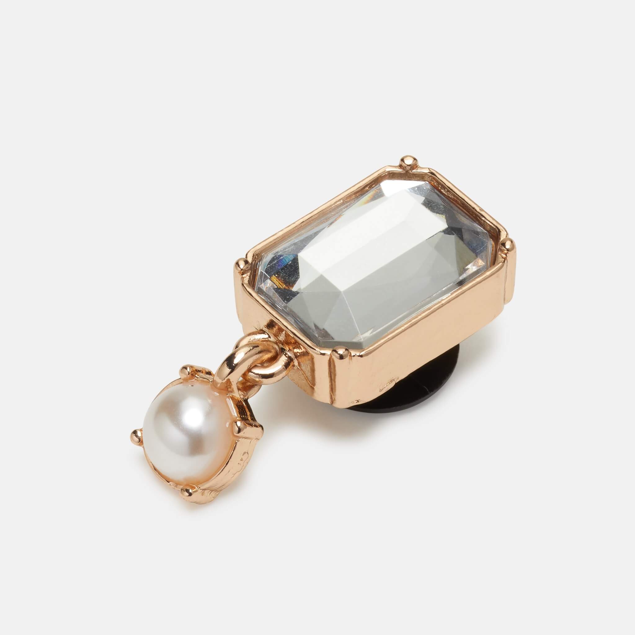 Jibbitz™ - Gold Pearl Dangle