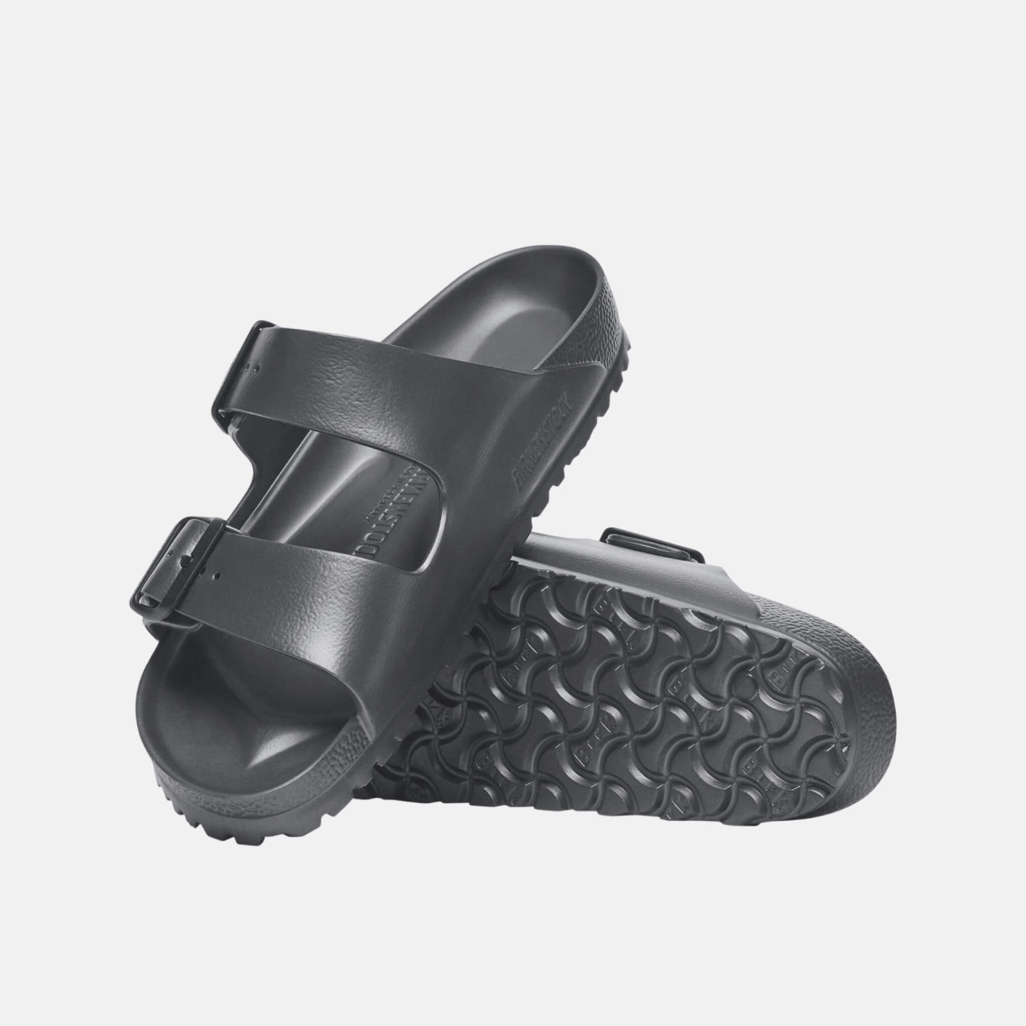 Antracitové Regular Šľapky Birkenstock Arizona EVA