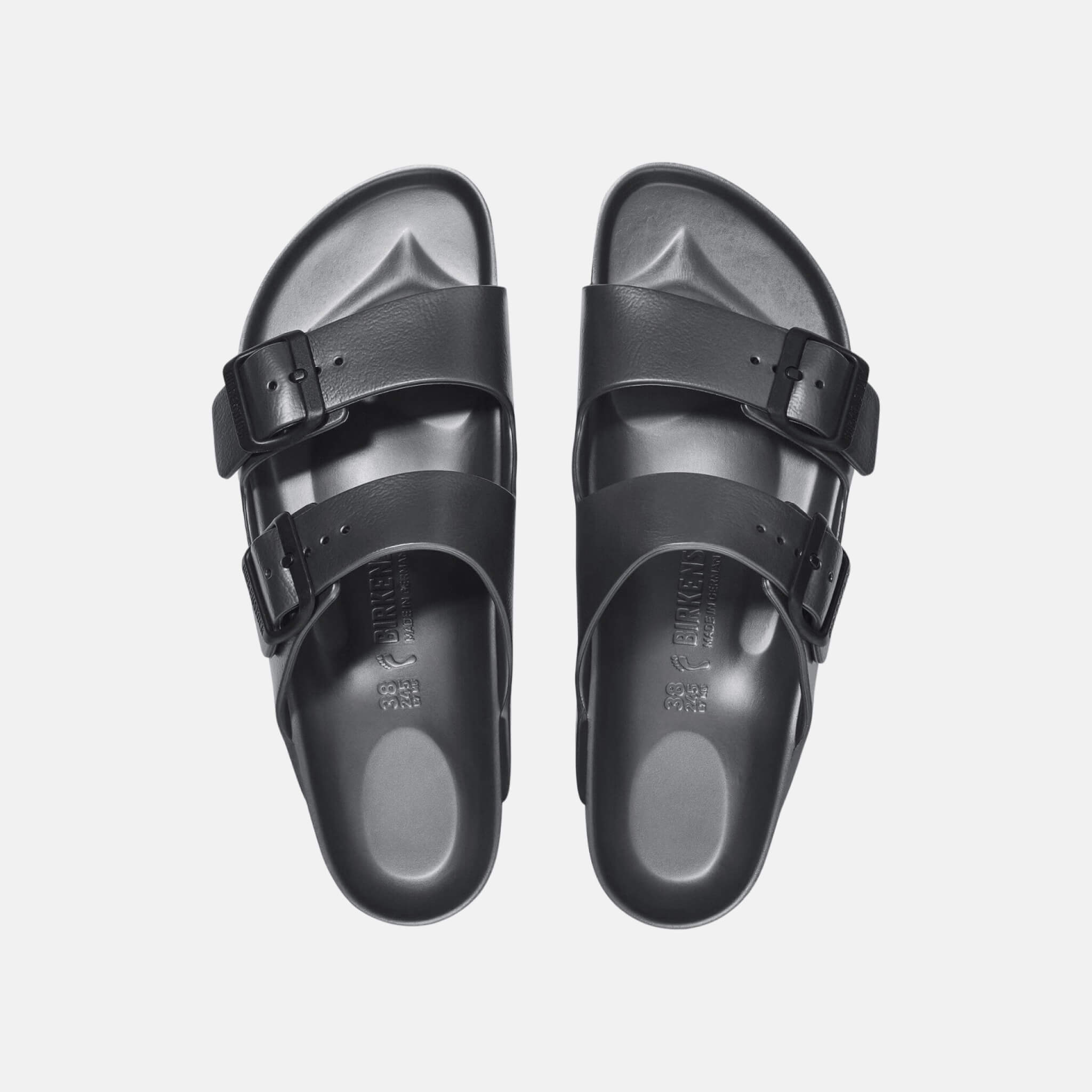 Antracitové Regular Šľapky Birkenstock Arizona EVA