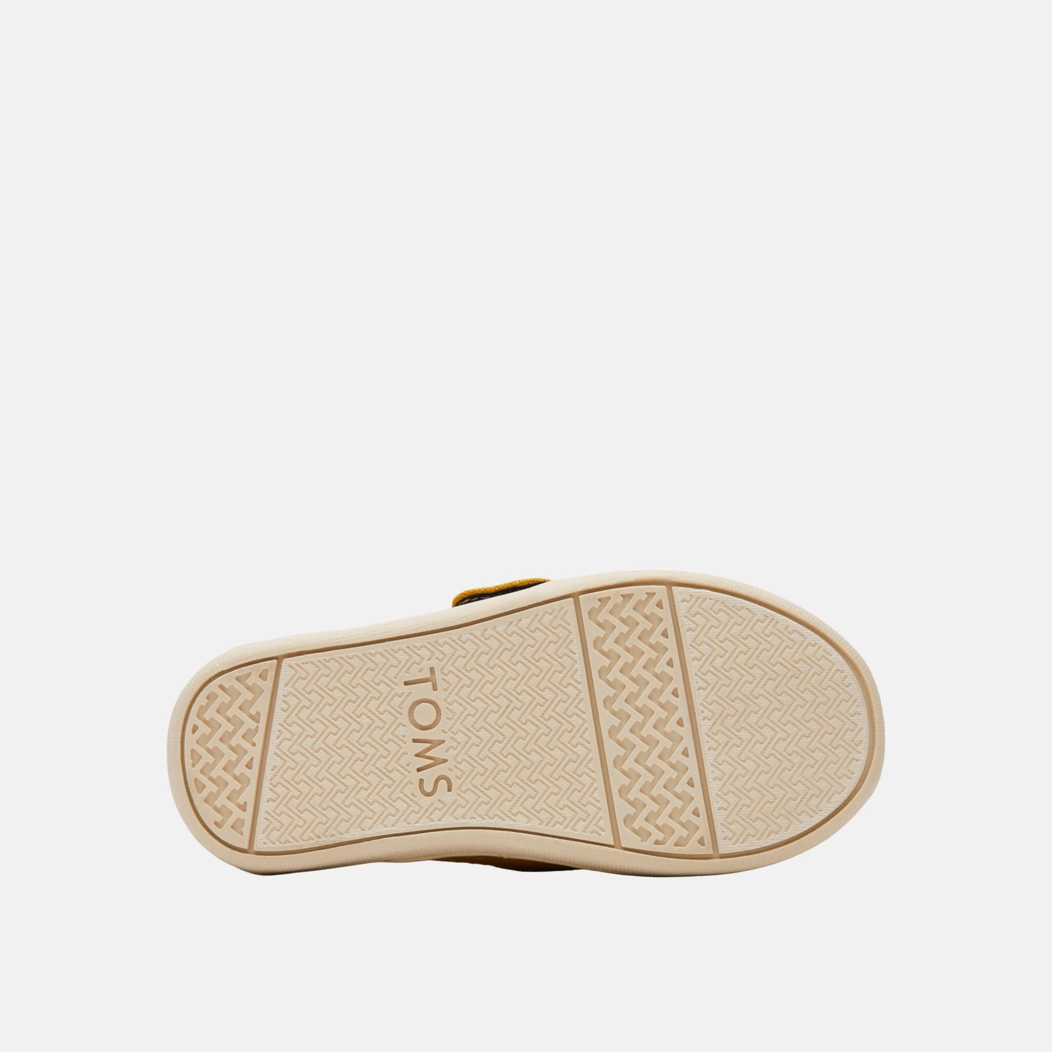 Detské žlté espadrilky TOMS Tiny Alpargata Twin Gore