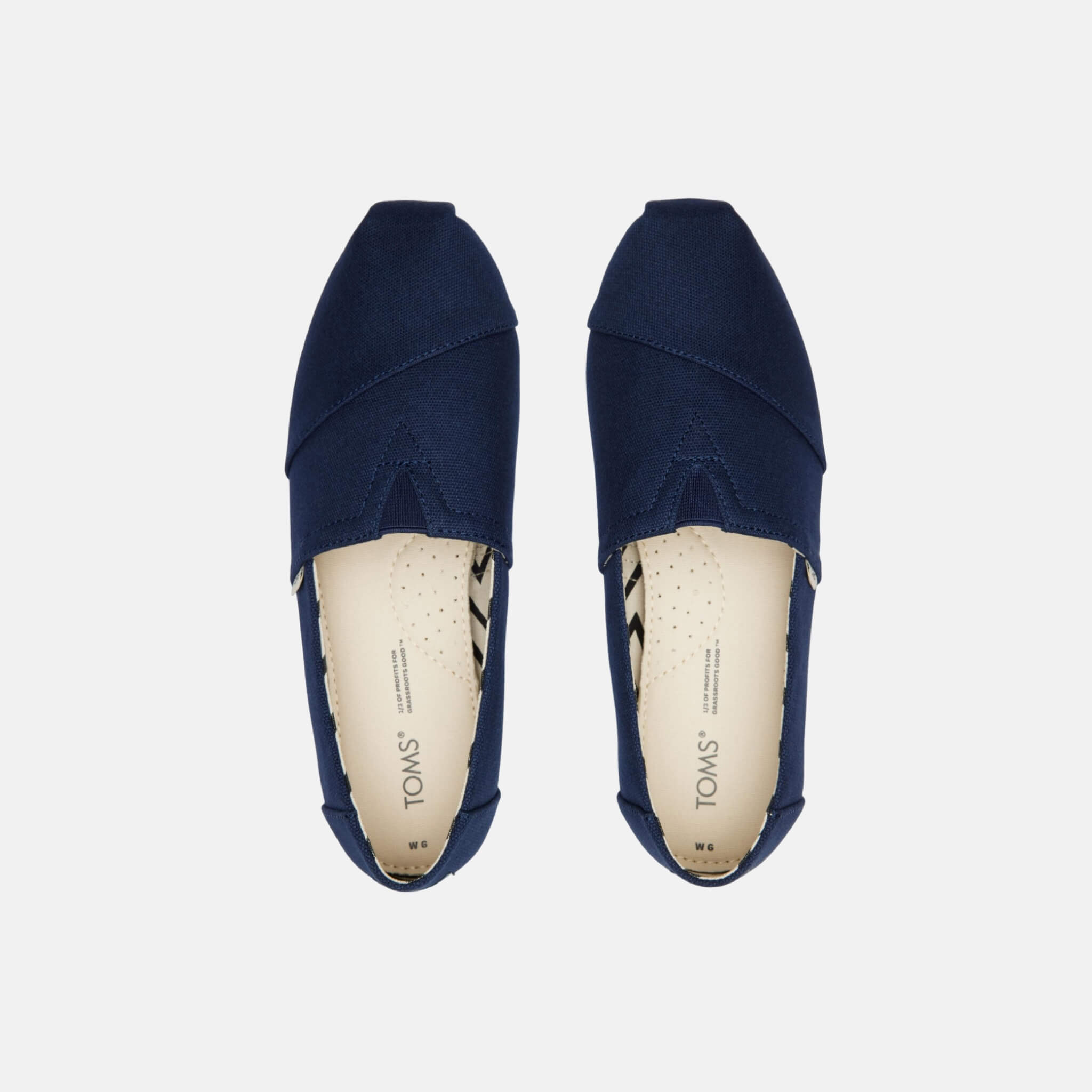 Dámske modré espadrilky TOMS Alpargata