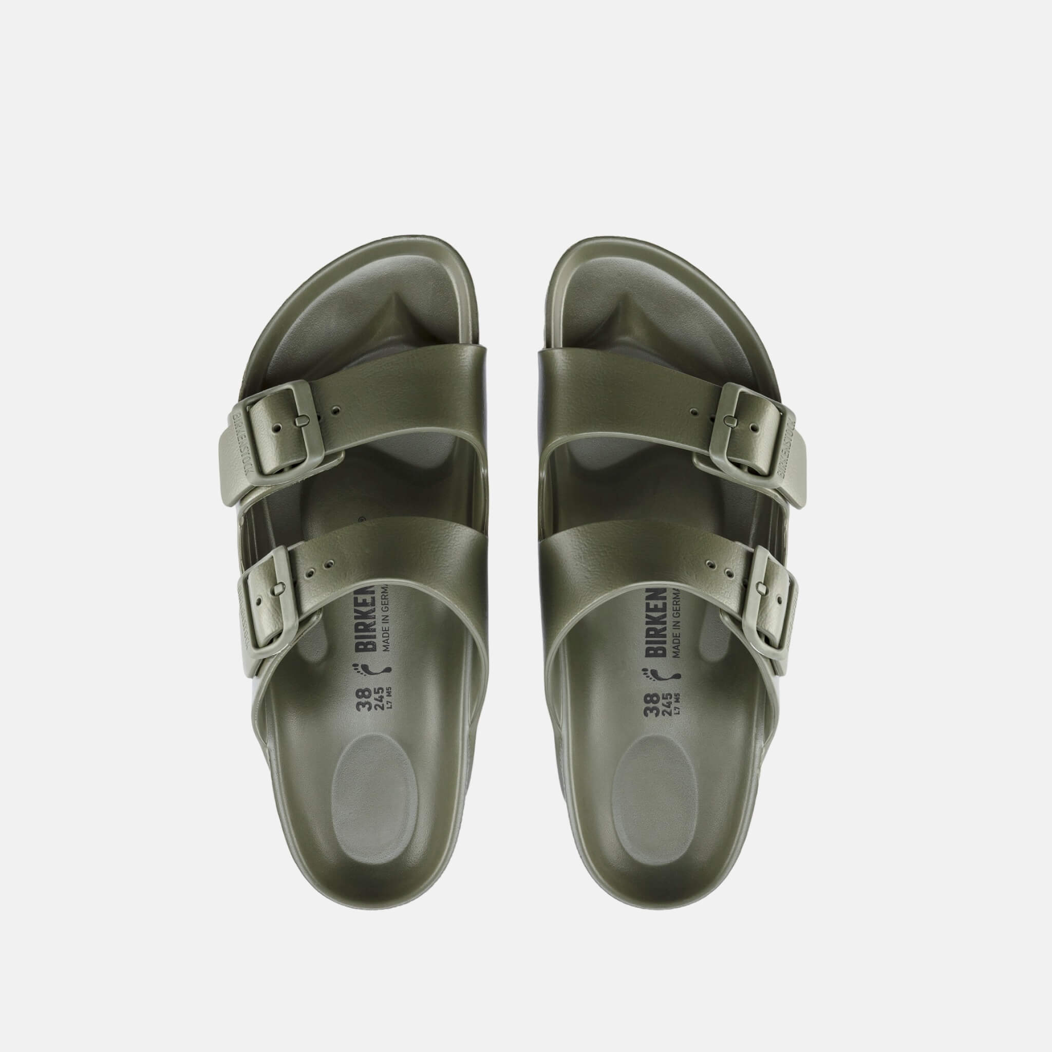 Zelené Regular šľapky Birkenstock Arizona EVA