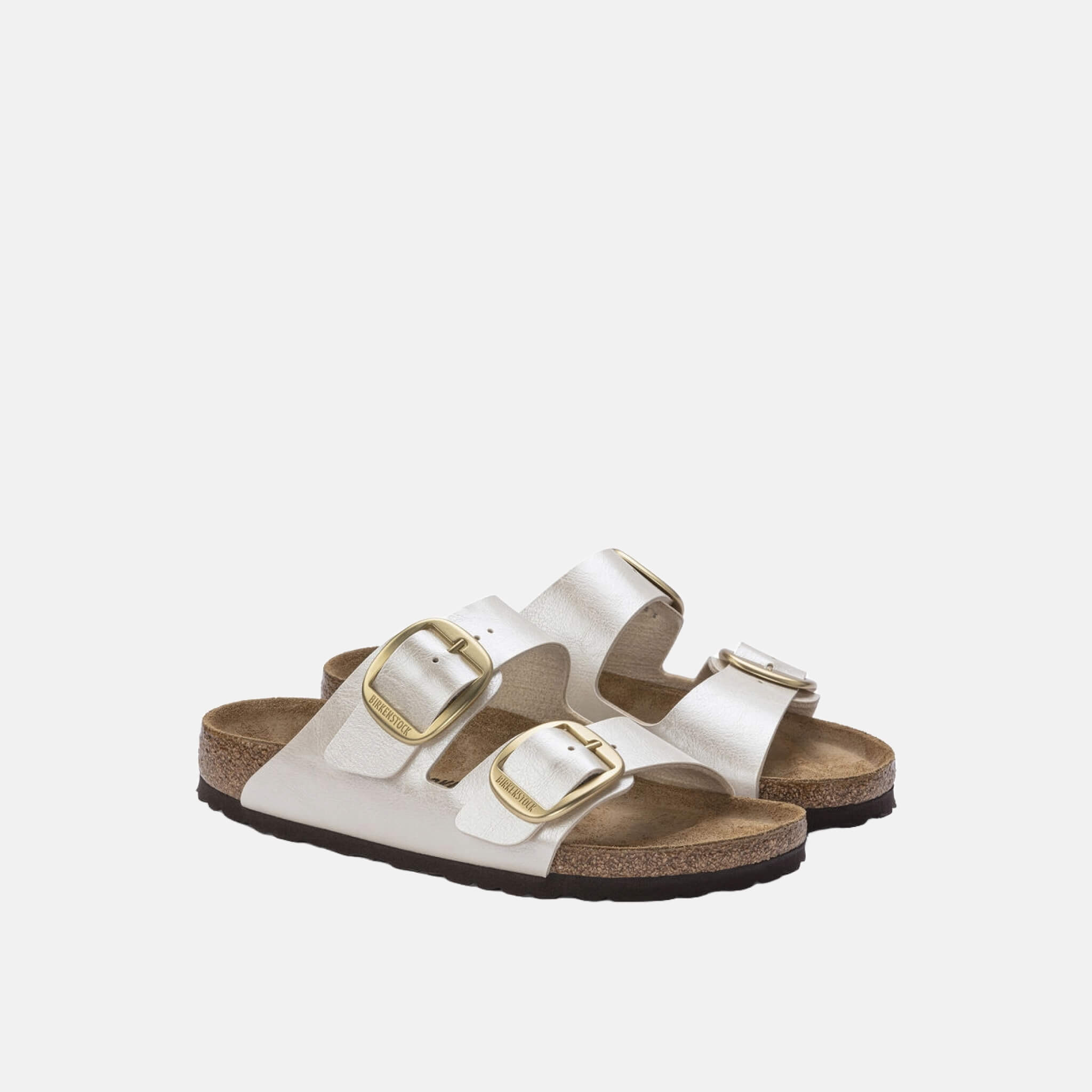 Perleťové Regular Šľapky Birkenstock Arizona Big Buckle Graceful
