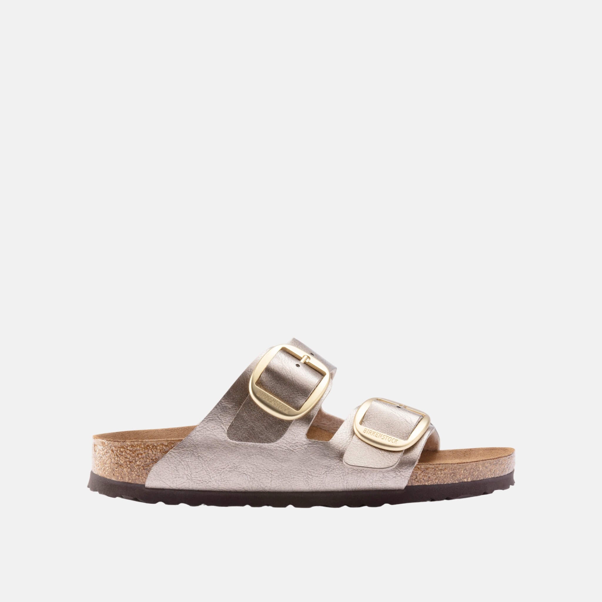 Zlaté Regular Šľapky Birkenstock Arizona Big Buckle Graceful