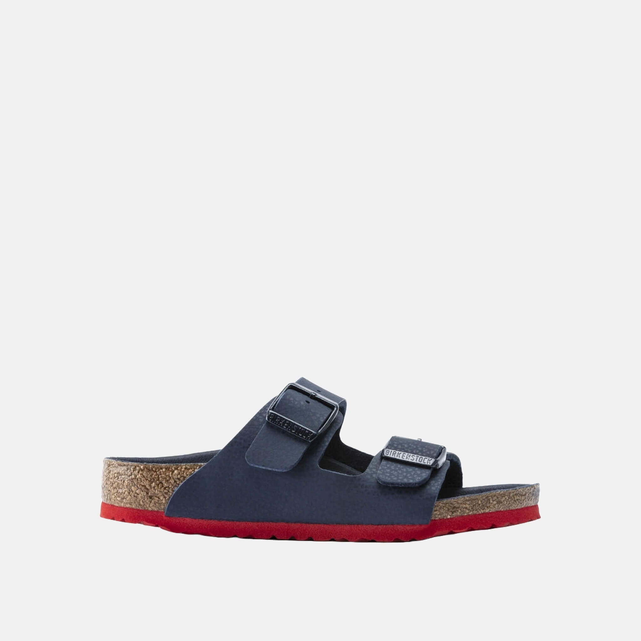 Detské modré Regular šľapky Birkenstock Arizona Birko-Flor
