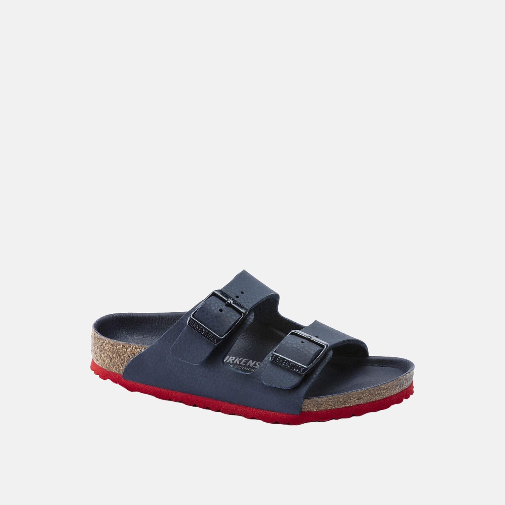 Detské modré Regular šľapky Birkenstock Arizona Birko-Flor