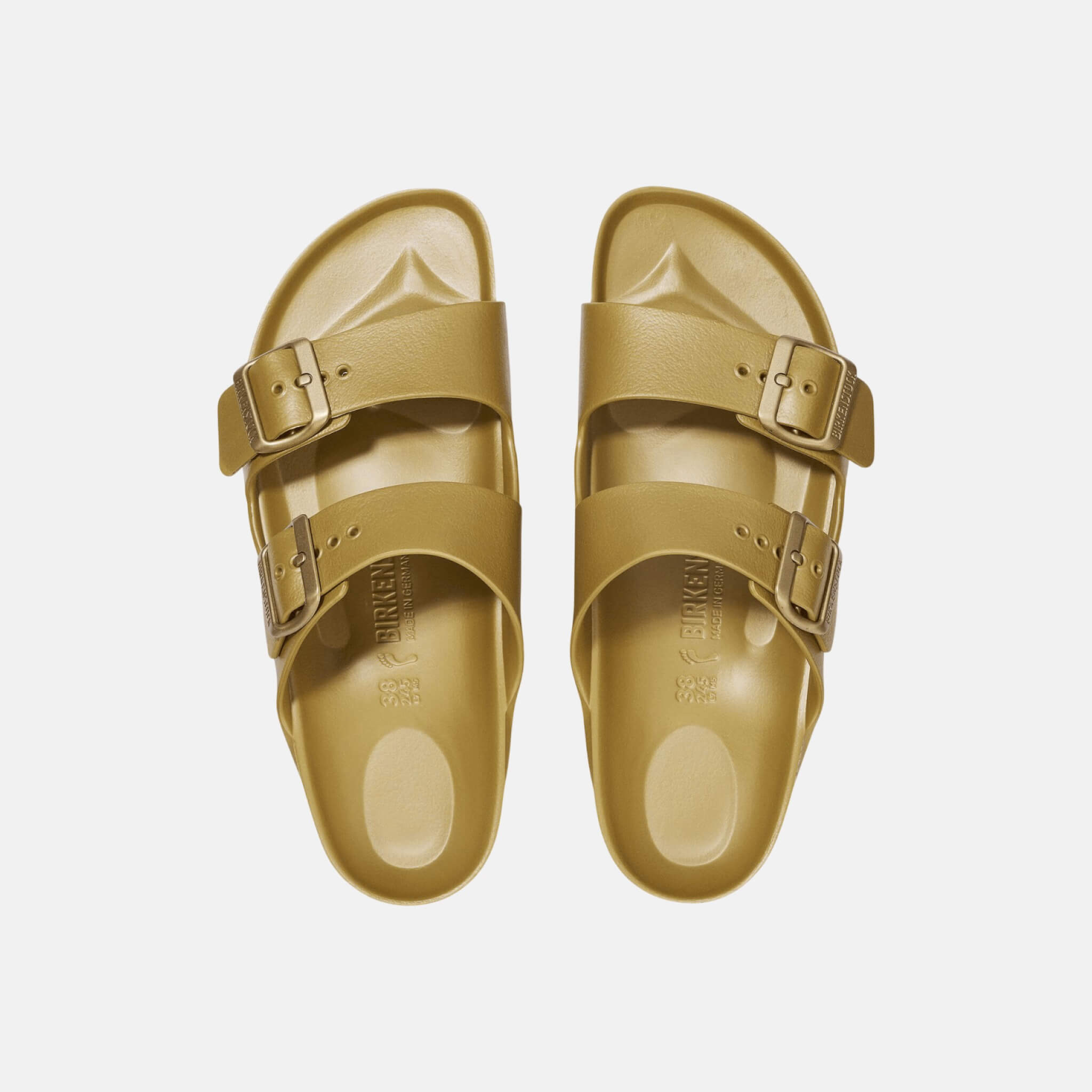 Zlaté Narrow Šľapky Birkenstock Arizona EVA