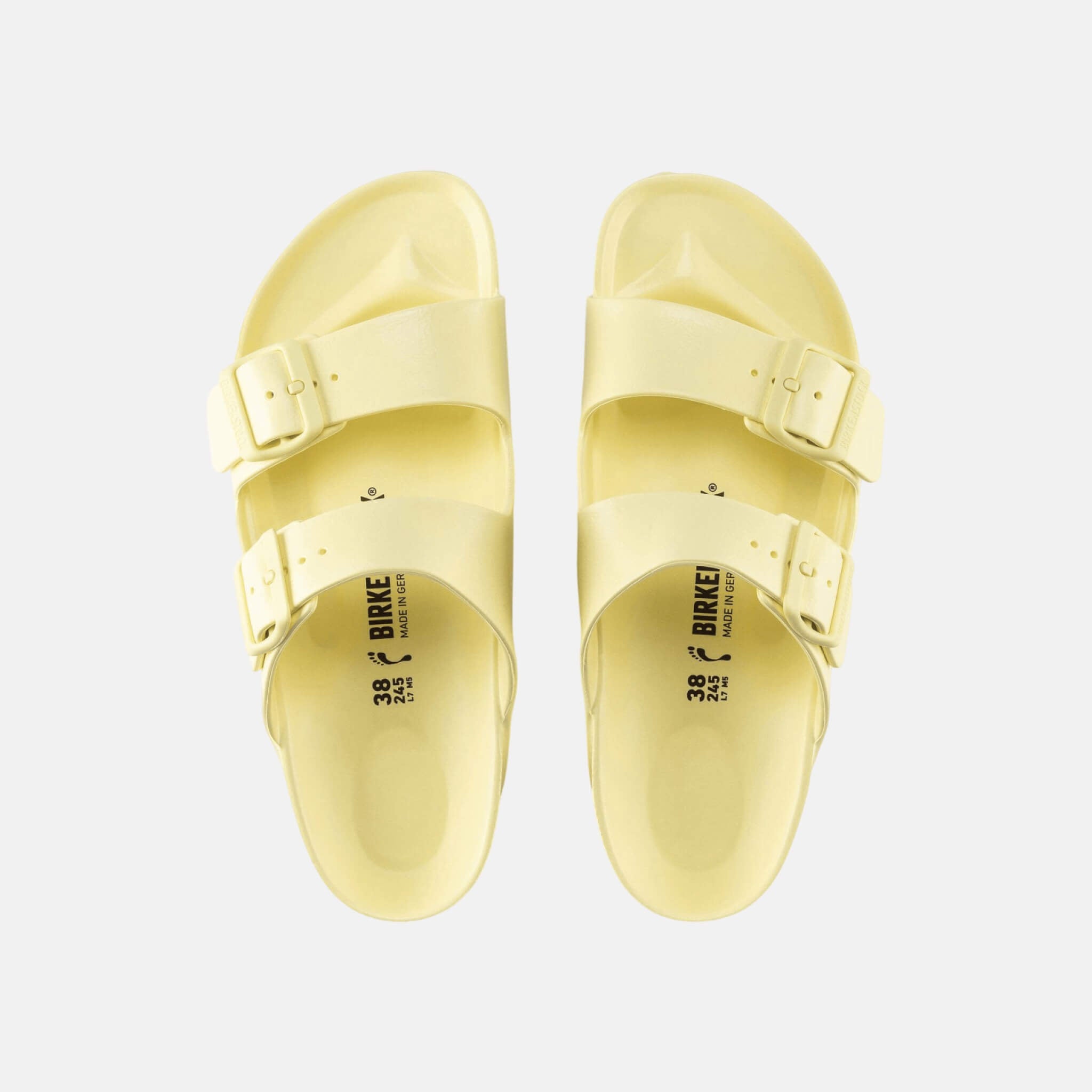 Žlté Narrow šľapky Birkenstock Arizona EVA
