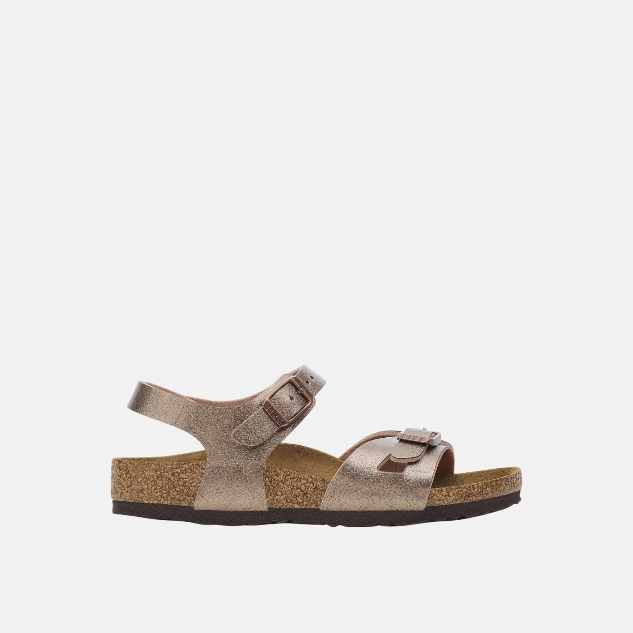 Detské Medené Regular Sandále Birkenstock Rio Birko-Flor