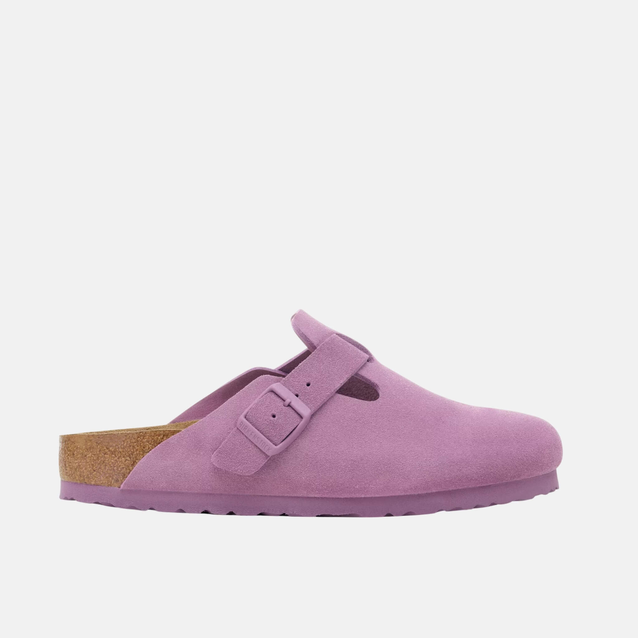 Ružové regular nazúvaky Boston Suede Leather