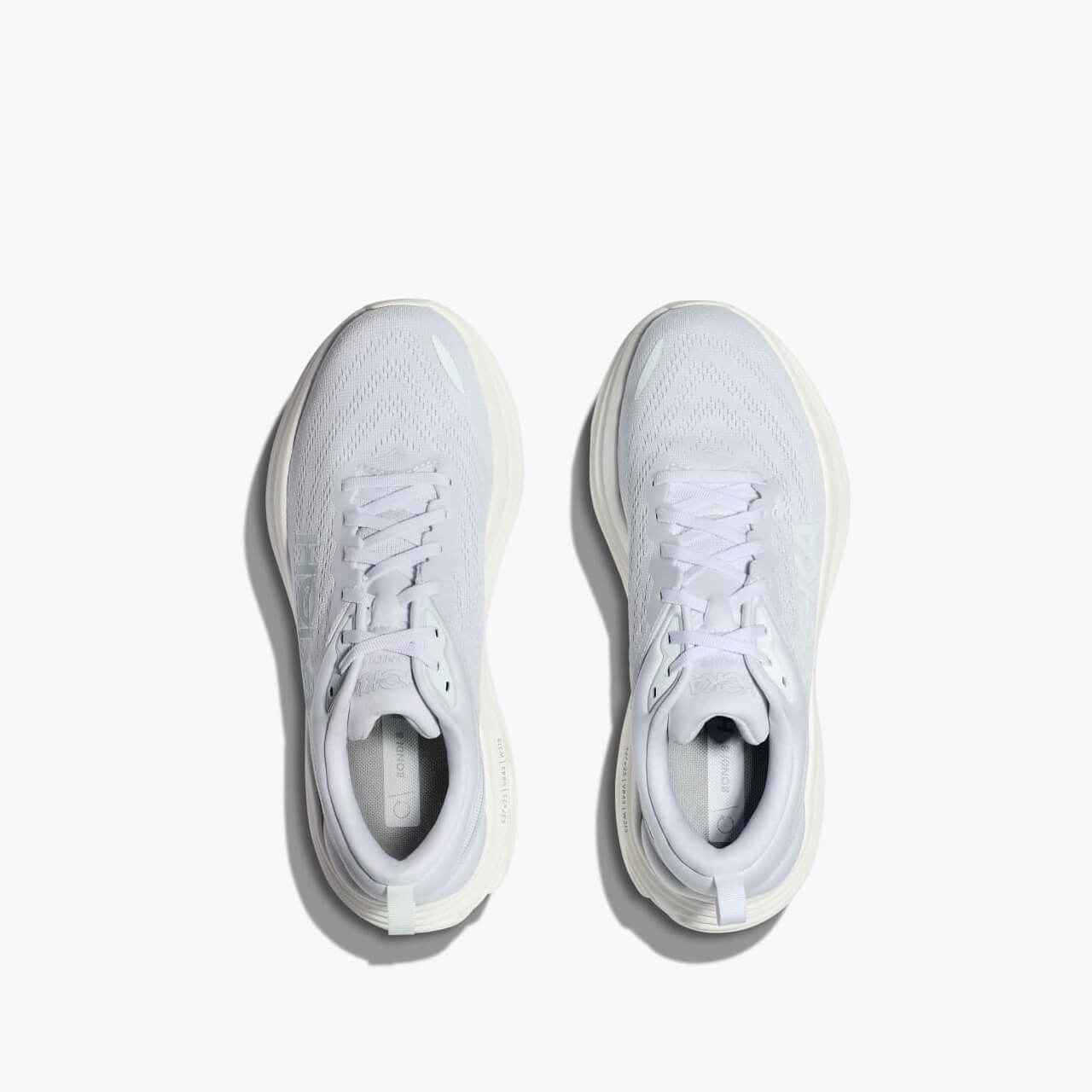 Pánske biele bežecké tenisky Hoka Bondi 8