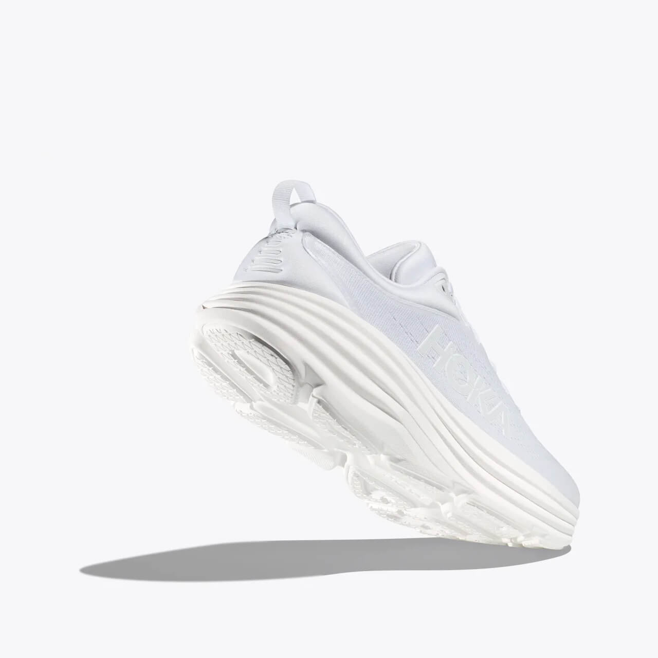 Pánske biele bežecké tenisky Hoka Bondi 8