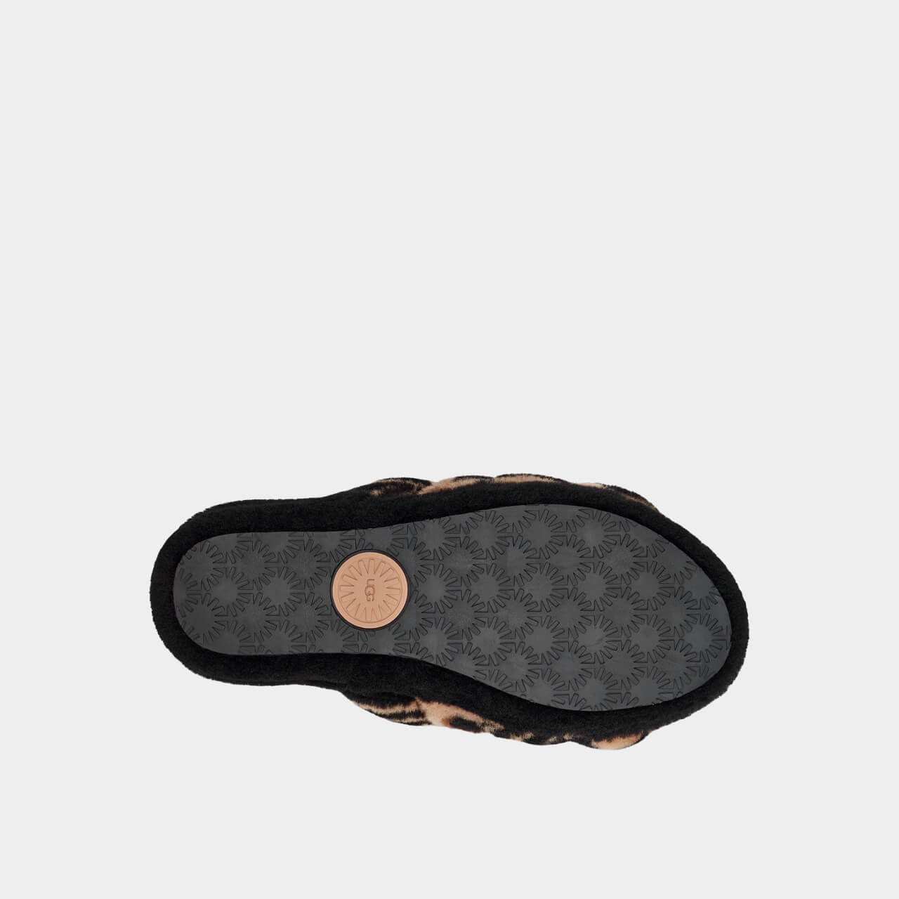 UGG Fluff Yeah Slide Animalia Light Butterscotch