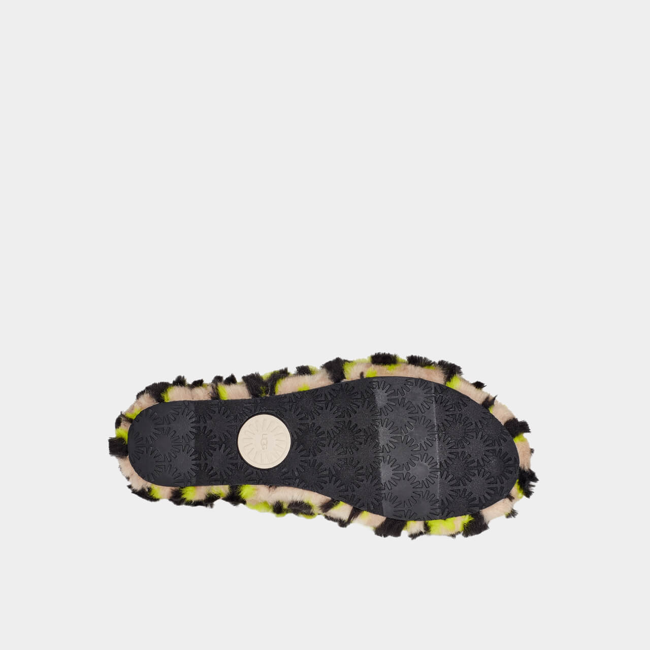 UGG Fluff Yeah Slide Animalia Key Lime