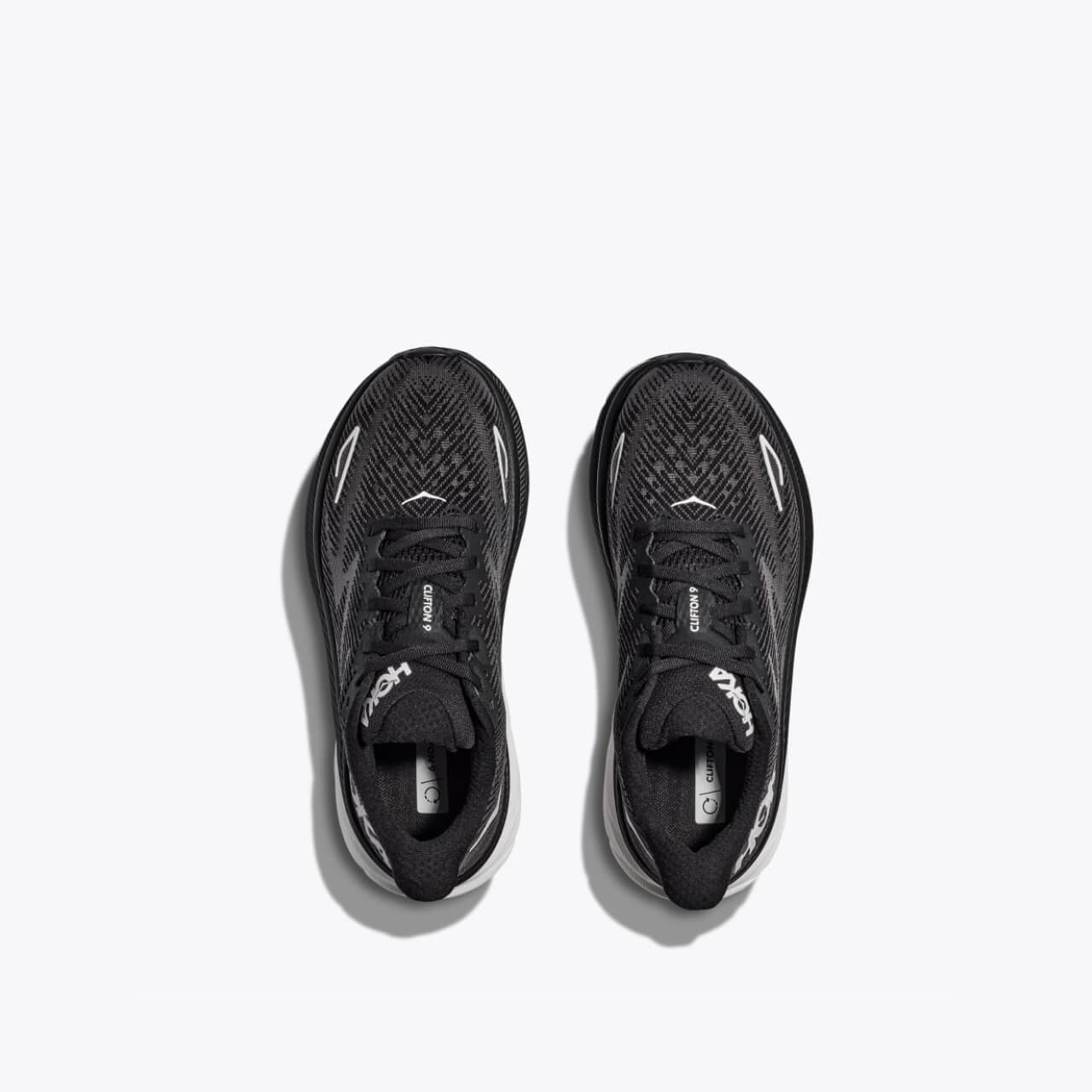 Pánske čierne bežecké tenisky Hoka Clifton 9