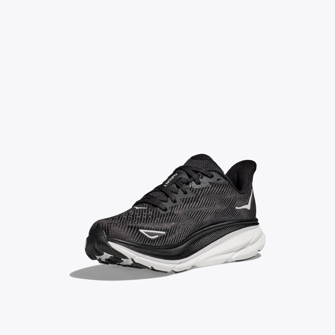 Pánske čierne bežecké tenisky Hoka Clifton 9