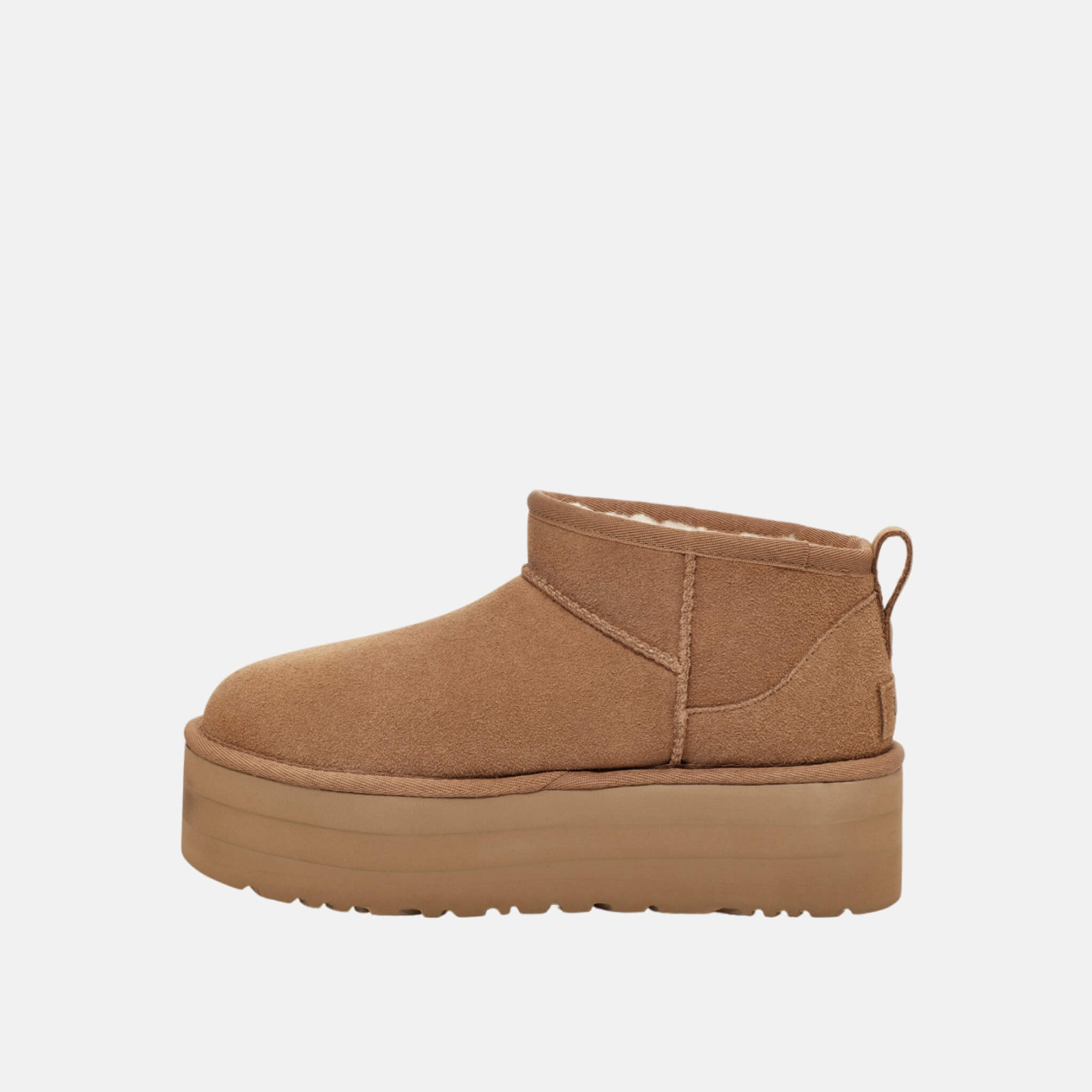 Topánky UGG Classic Ultra Mini Platform Chestnut
