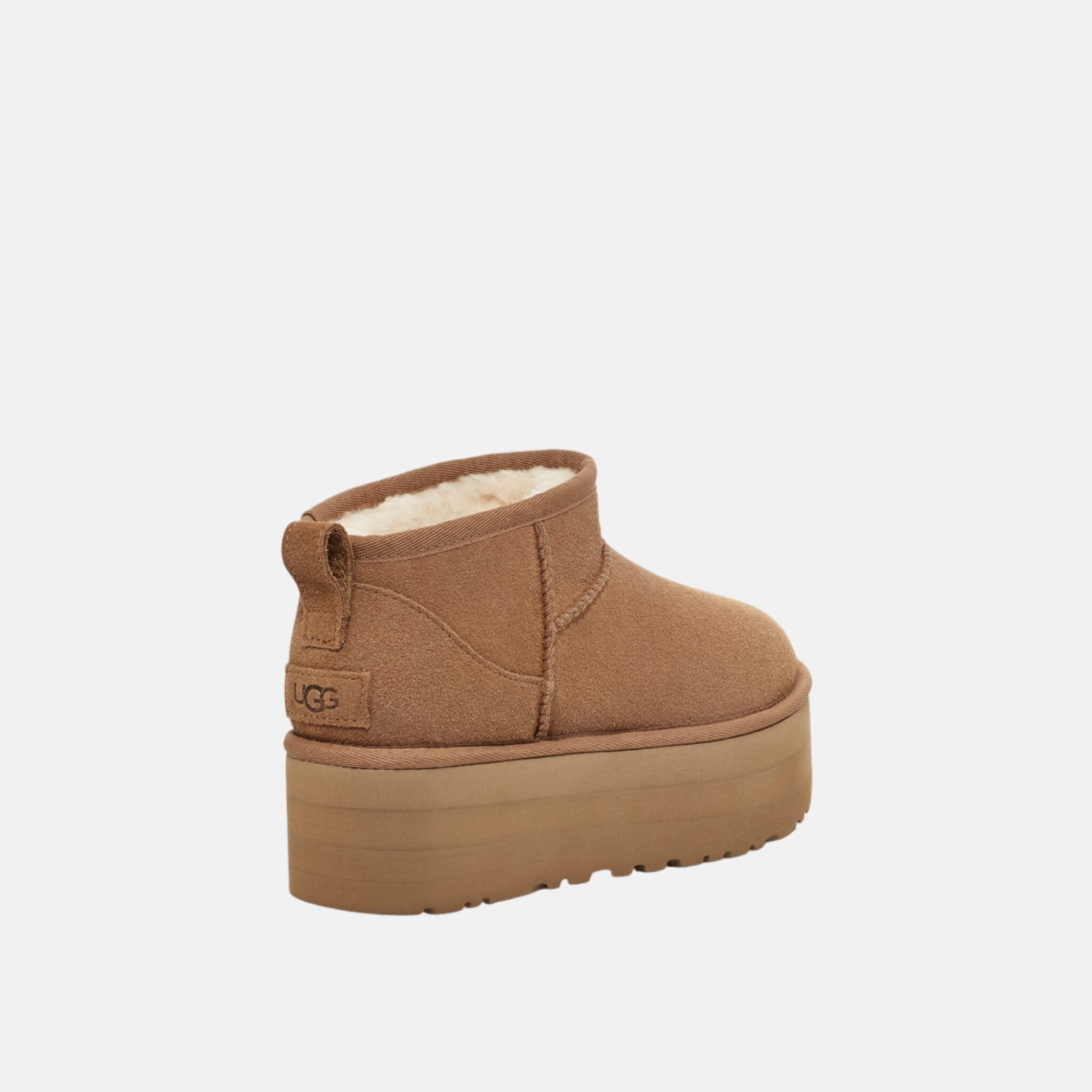 Topánky UGG Classic Ultra Mini Platform Chestnut