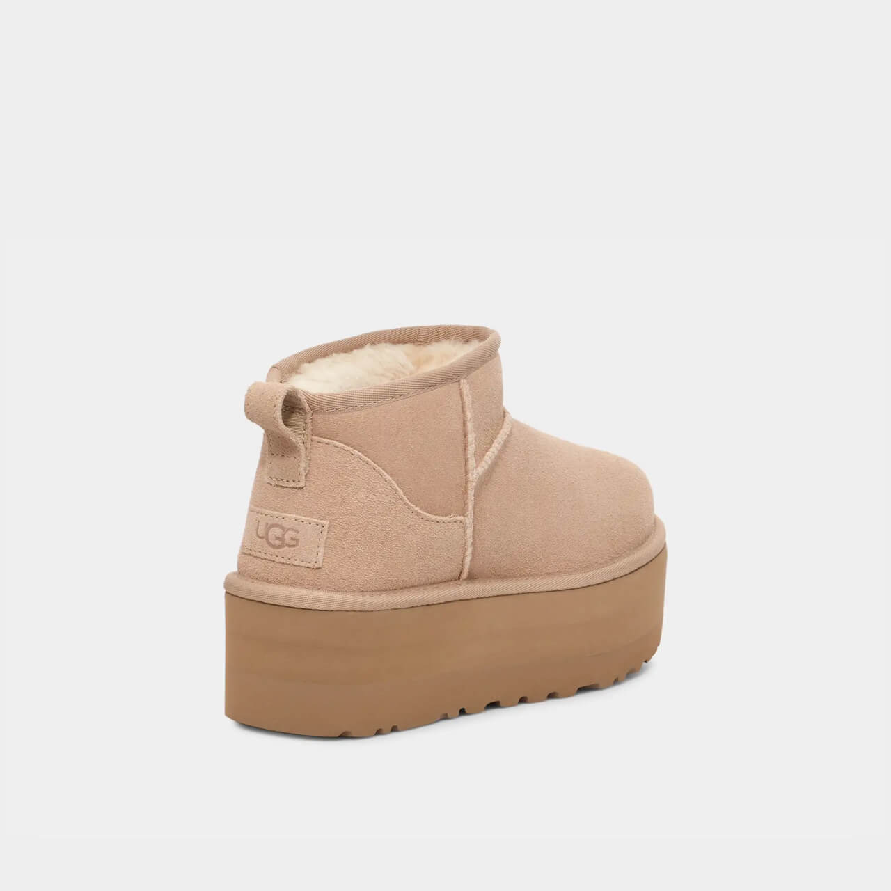 Topánky UGG Classic Ultra Mini Platform Sand