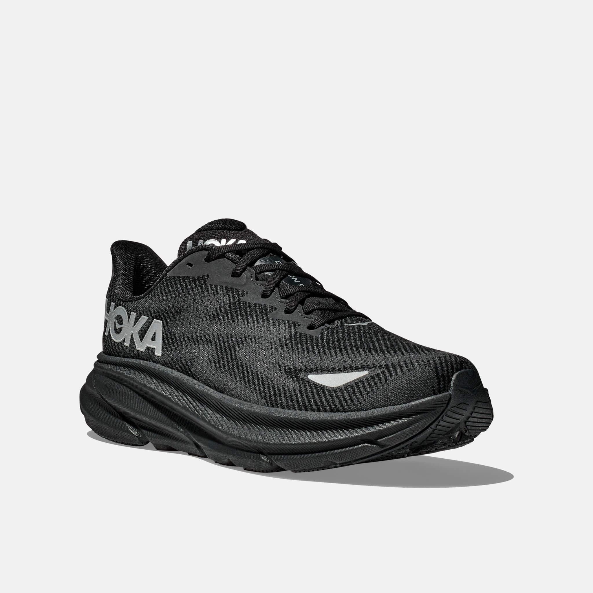 Pánske čierne bežecké tenisky Hoka Clifton 9 GTX