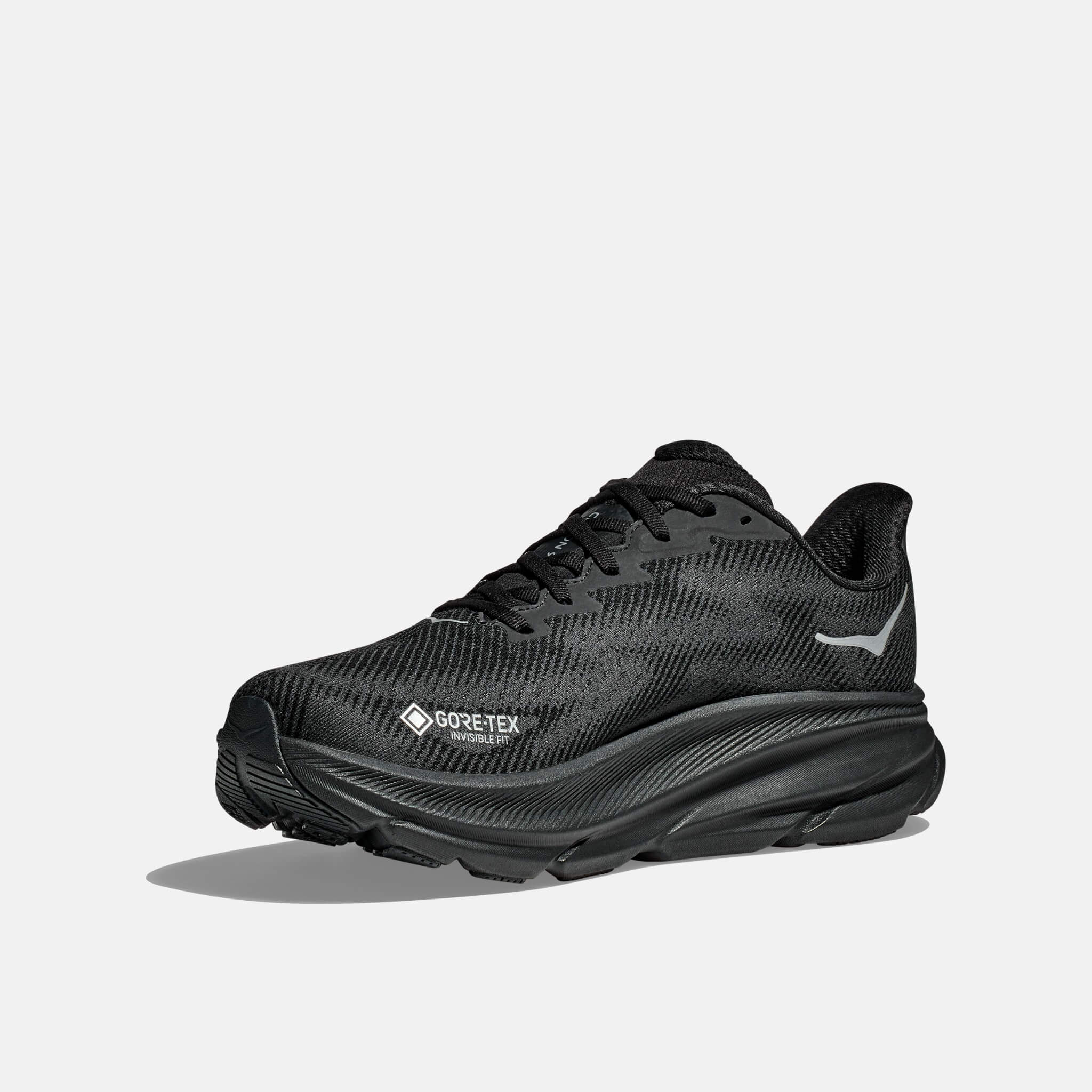 Pánske čierne bežecké tenisky Hoka Clifton 9 GTX