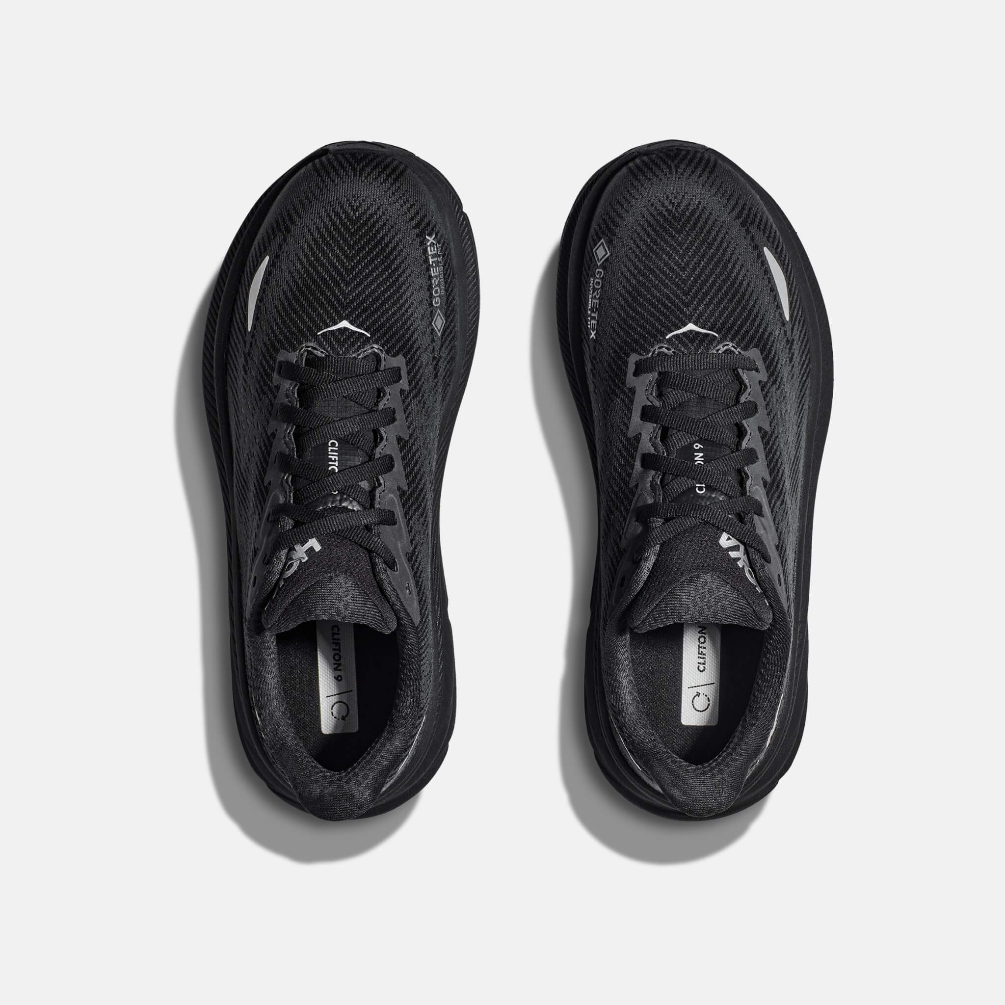 Dámske čierne bežecké tenisky Hoka Clifton 9 GTX