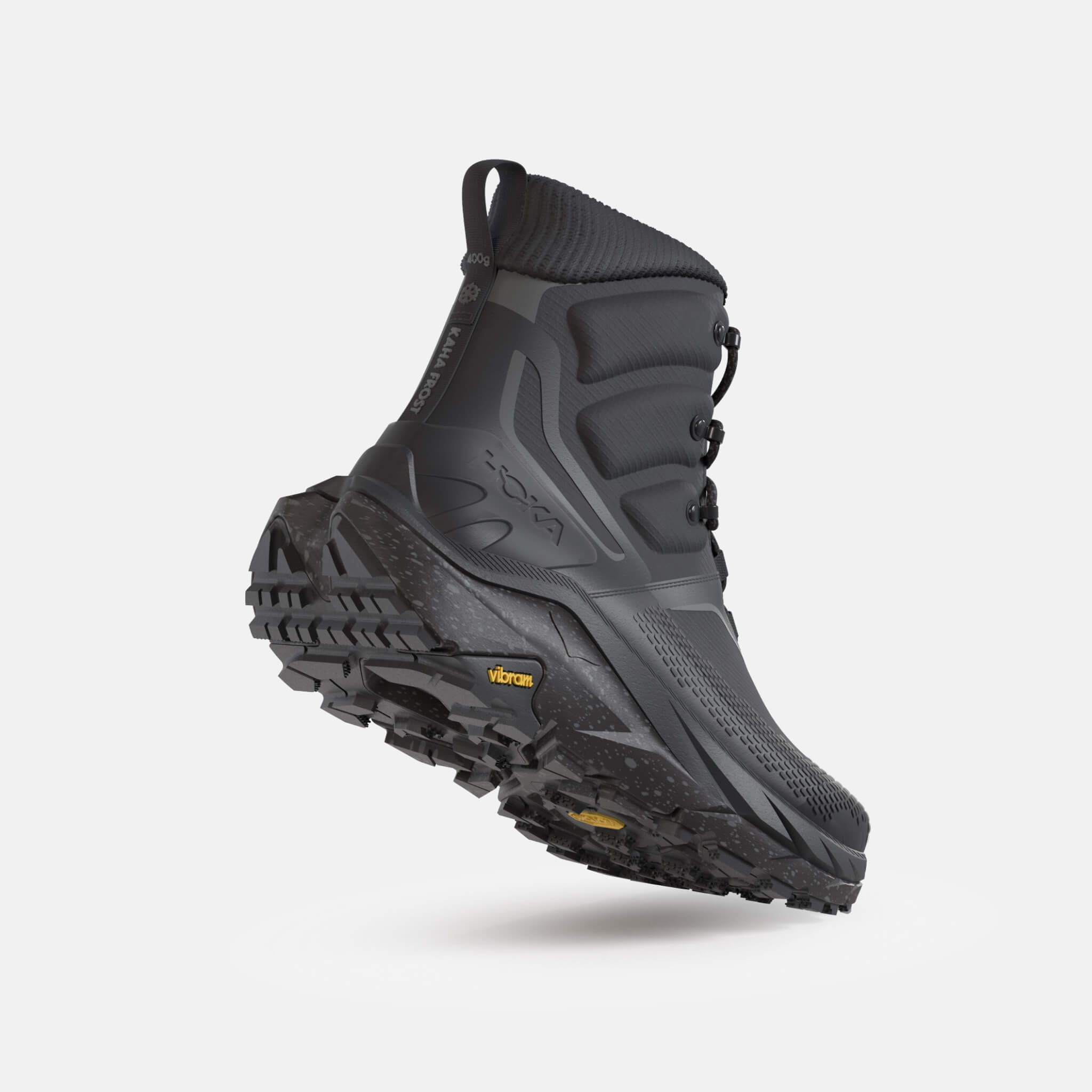 Pánske čierne členkové tenisky Hoka Kaha 2 Frost GTX