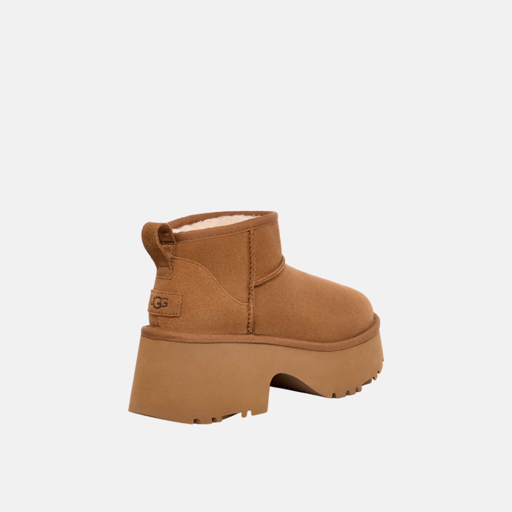 Topánky UGG Classic Mini New Heights Chestnut