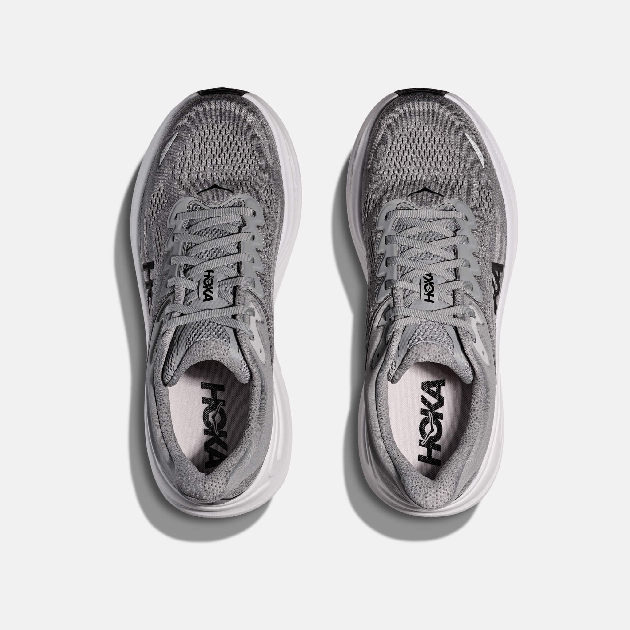 Pánske šedé tenisky Hoka Bondi 9