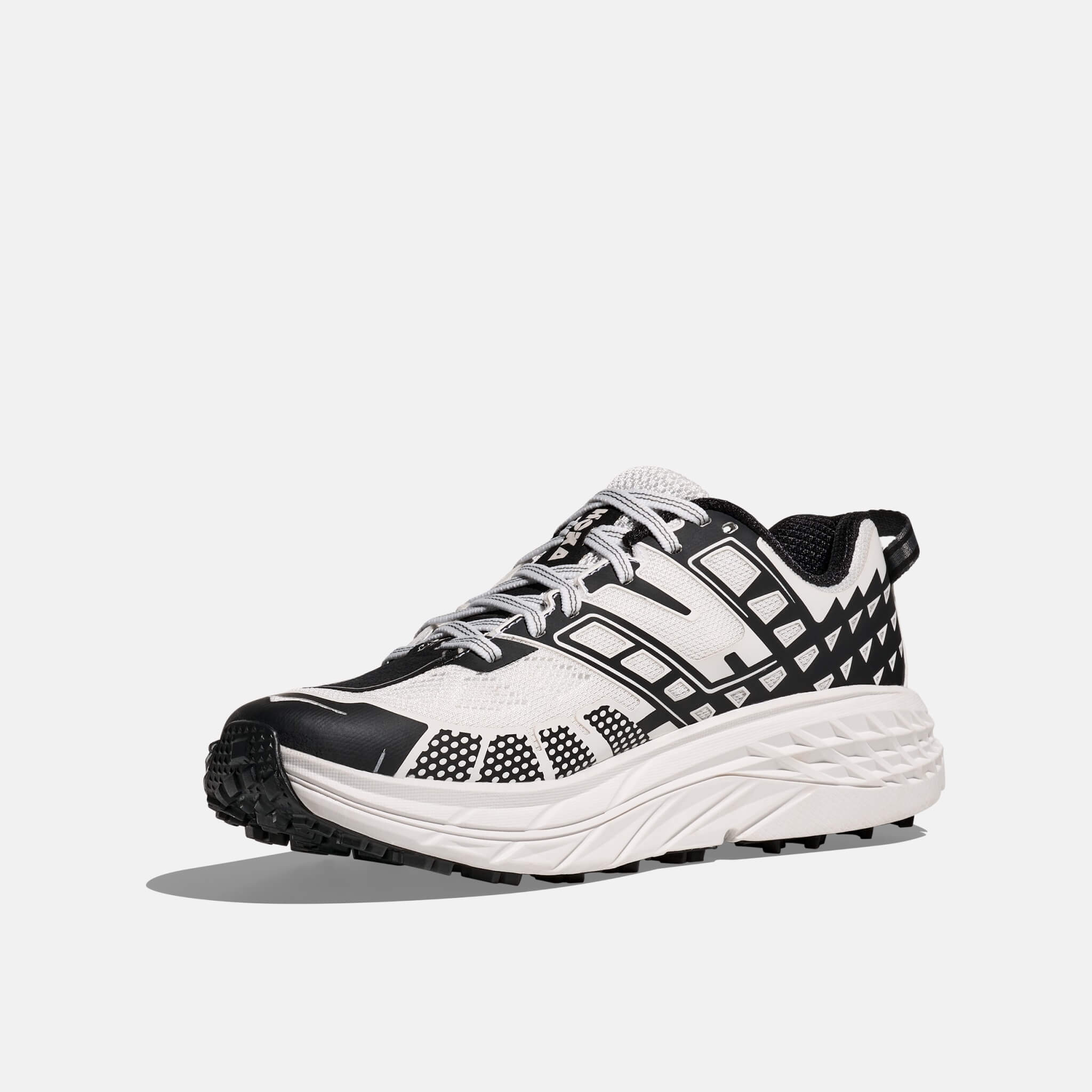 Unisex čierno-biele tenisky Hoka Speedgoat 2