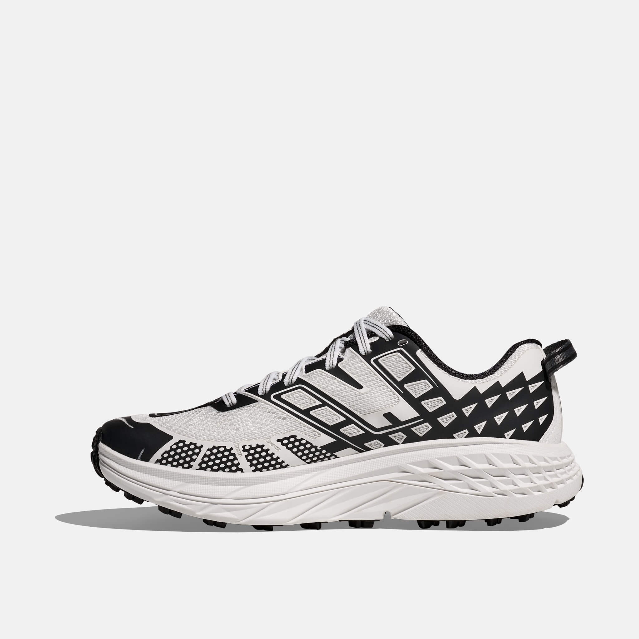 Unisex čierno-biele tenisky Hoka Speedgoat 2