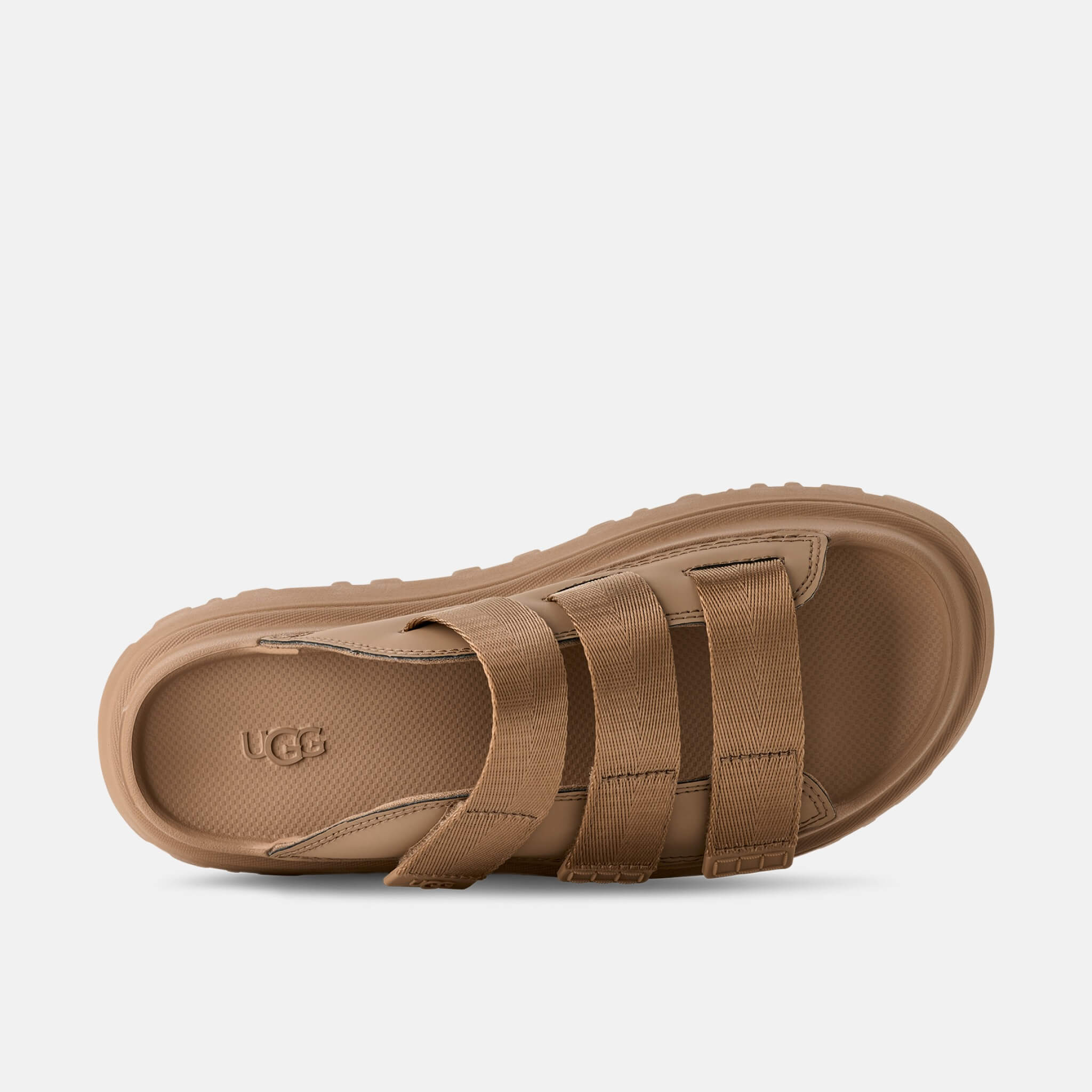 Topánky UGG Goldenglow Slide Dark Sand