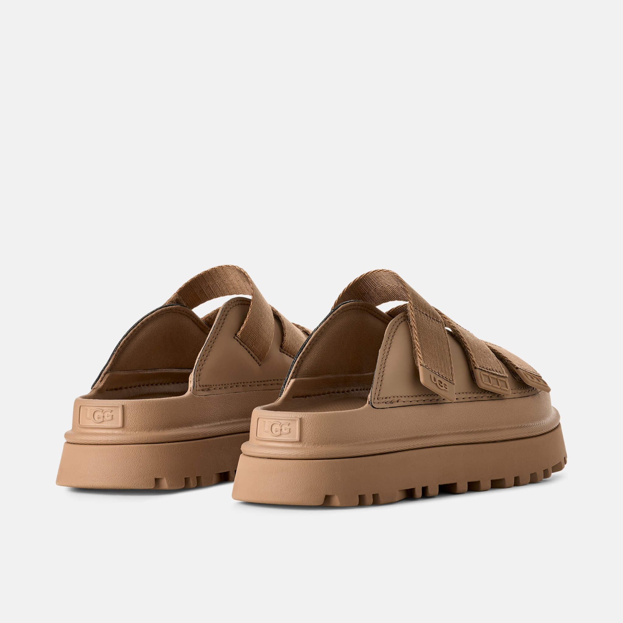 Topánky UGG Goldenglow Slide Dark Sand