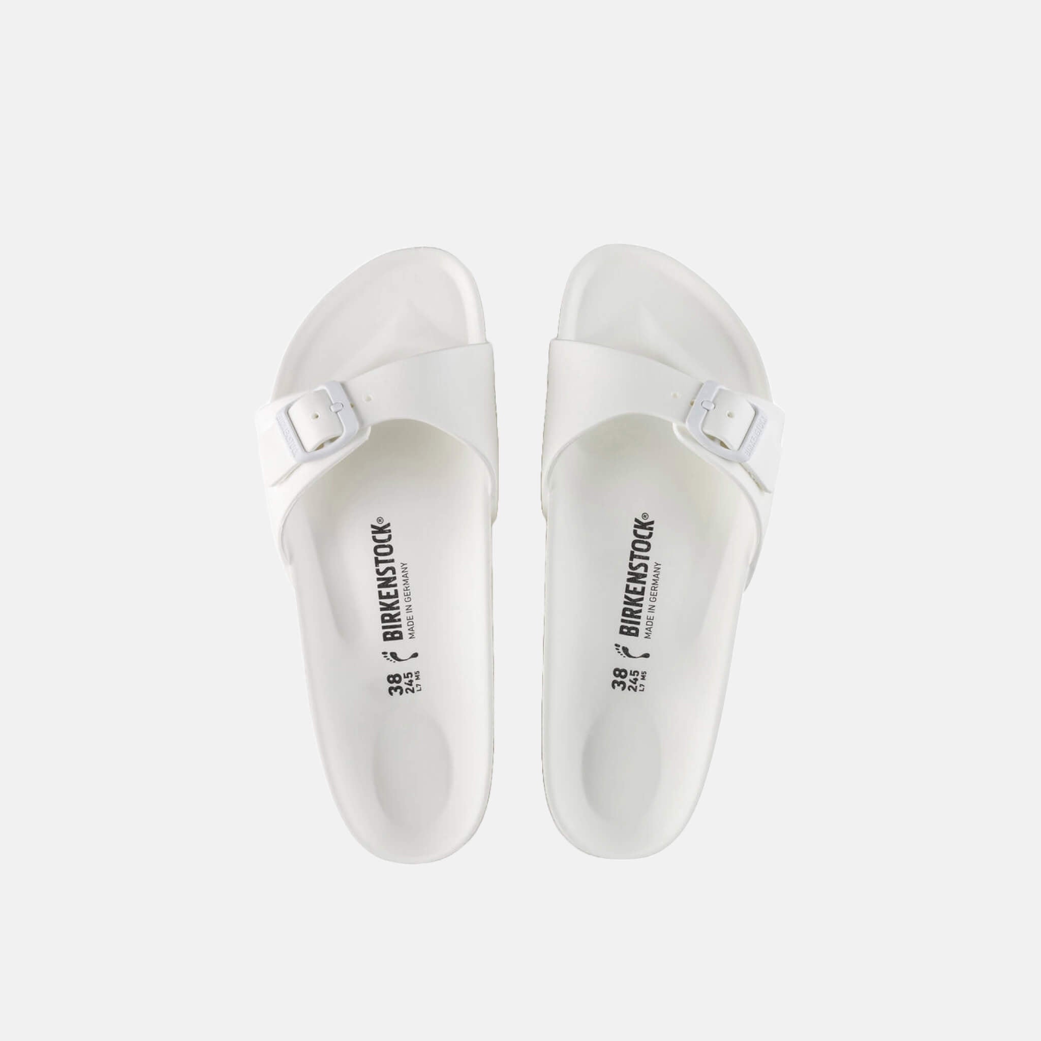 Biele Regular Šľapky Birkenstock Madrid EVA