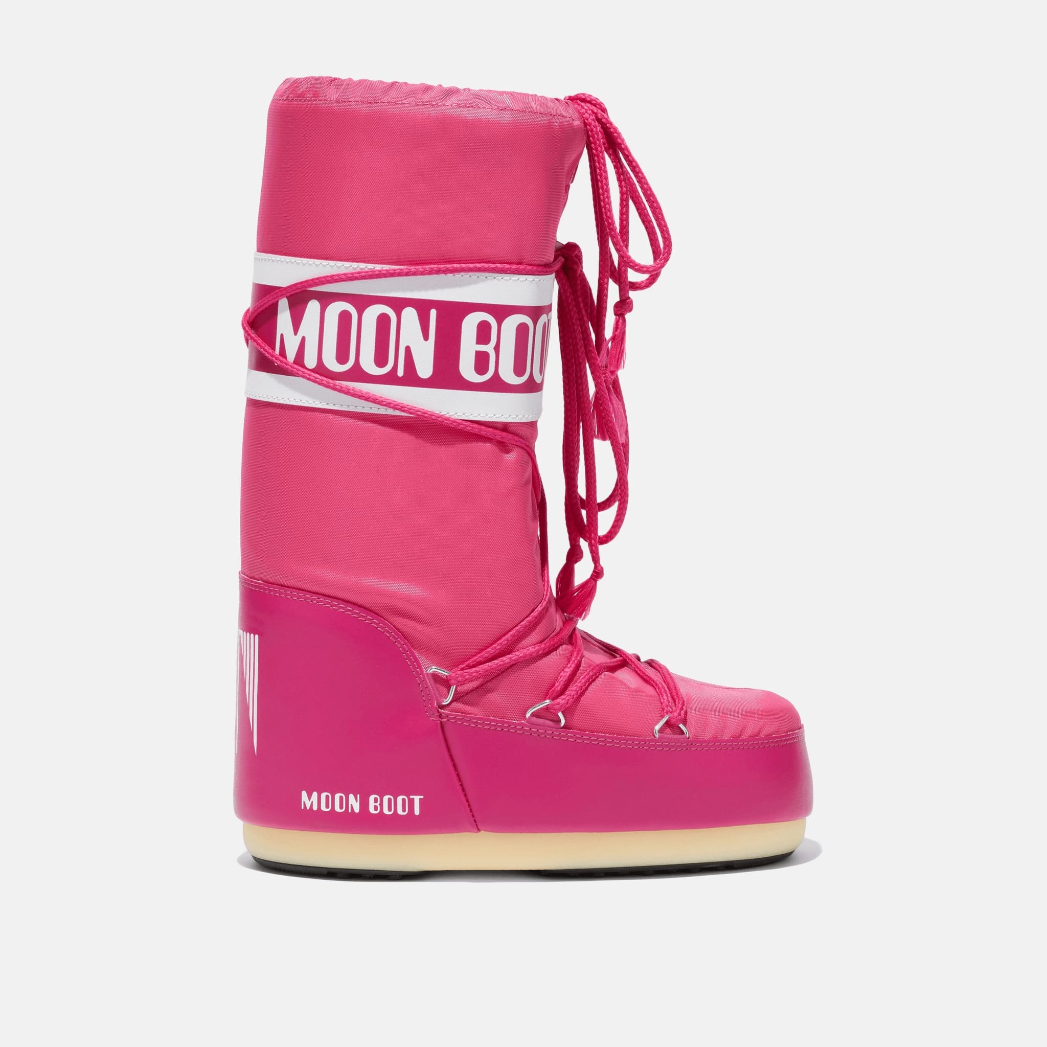 Detské ružové snehule Moon Boot Icon Nylon