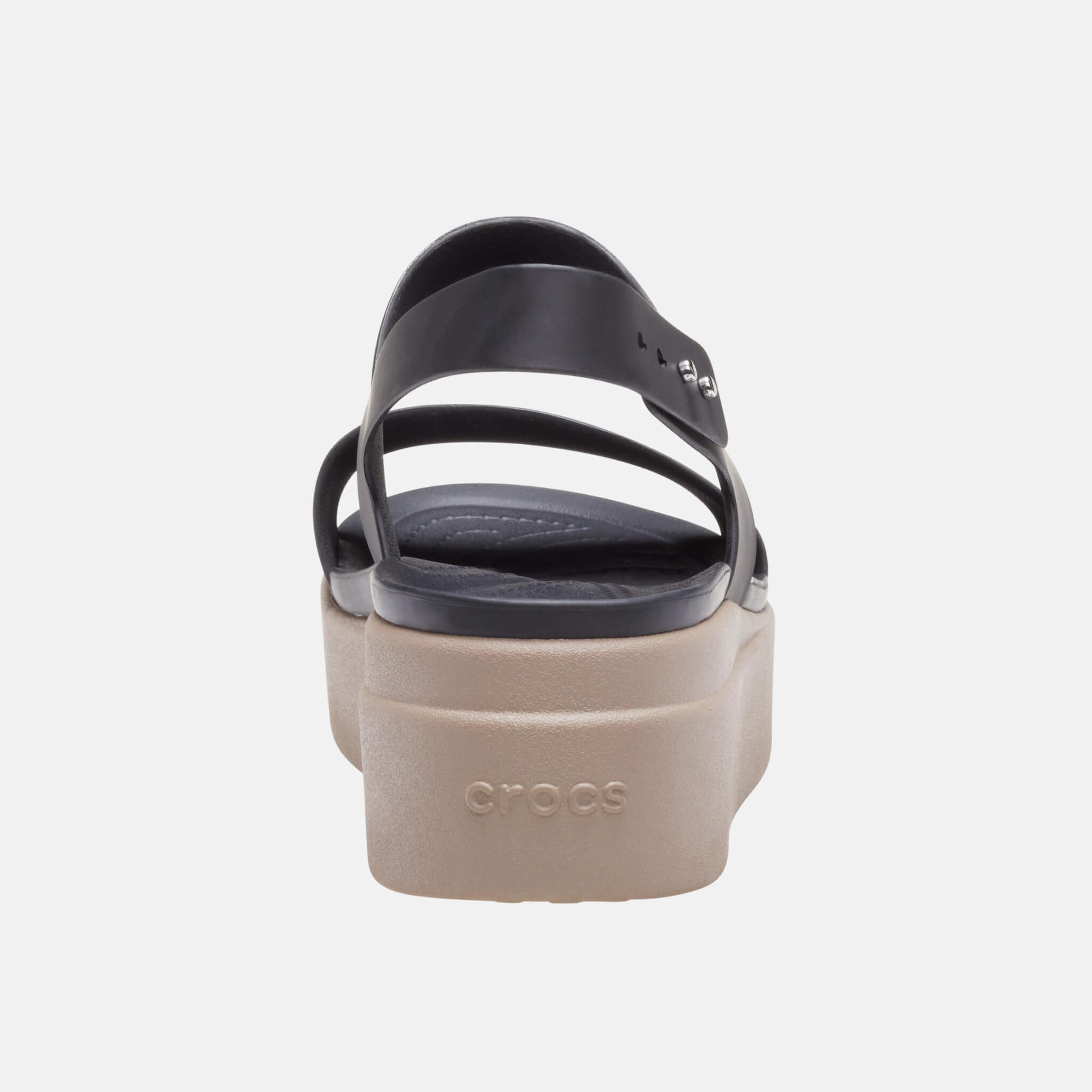 Crocs Brooklyn Low Wedge W Black/Mushroom