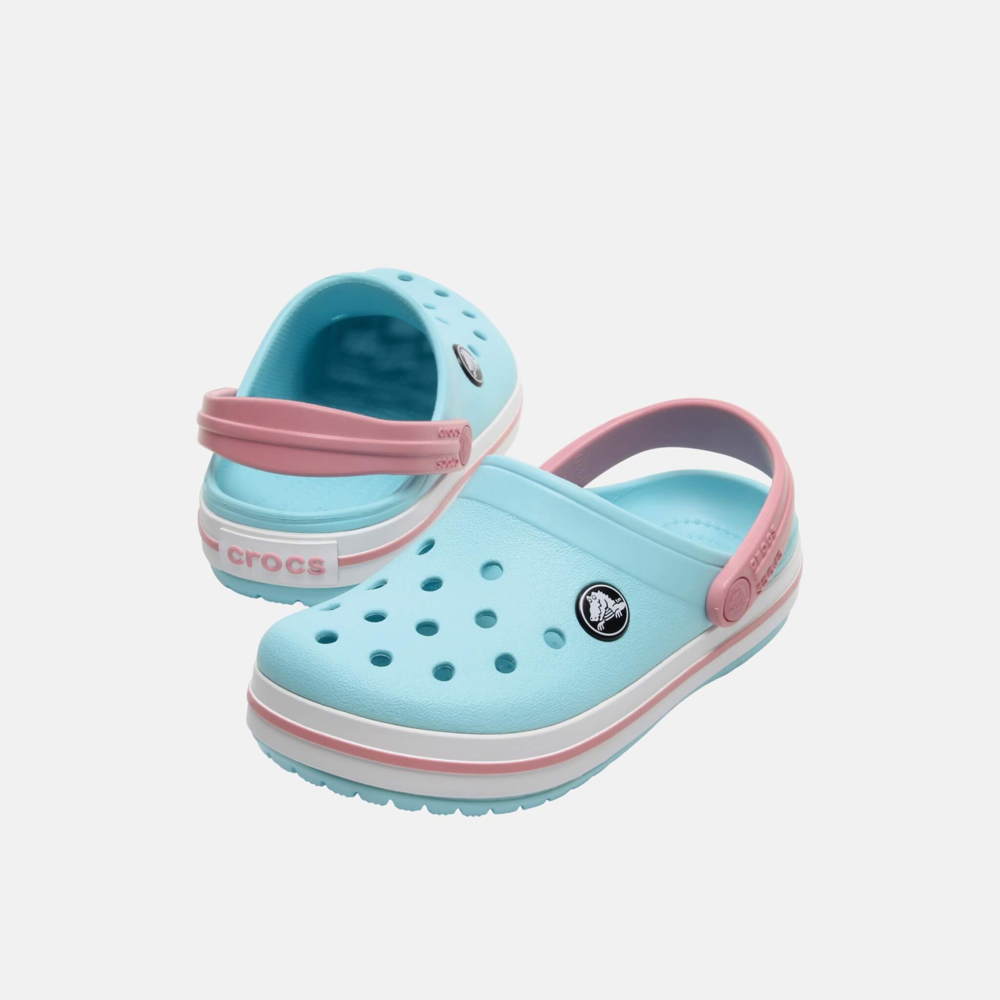 Crocband Clog K Ice Blue/White