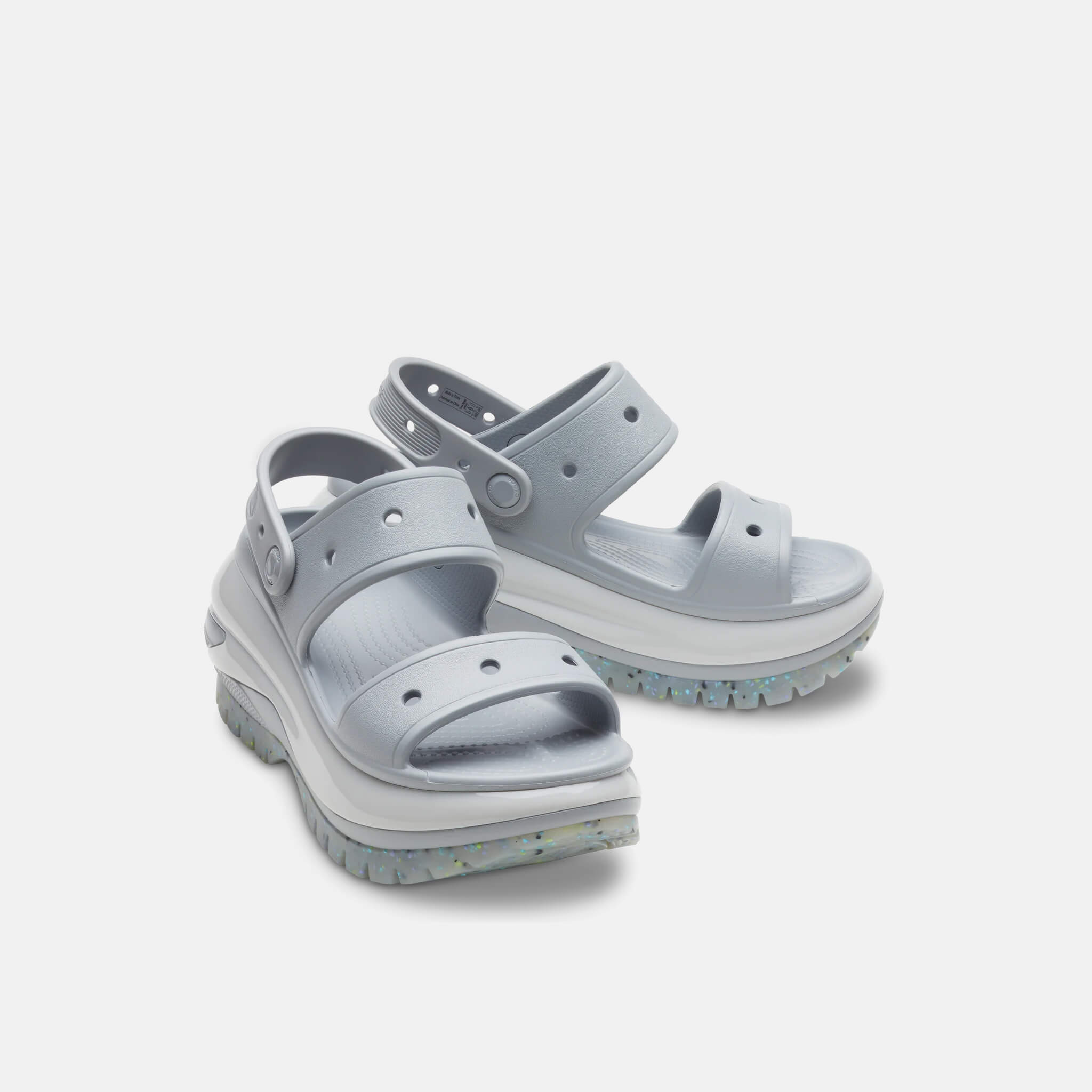 Classic Mega Crush Sandal Light Grey