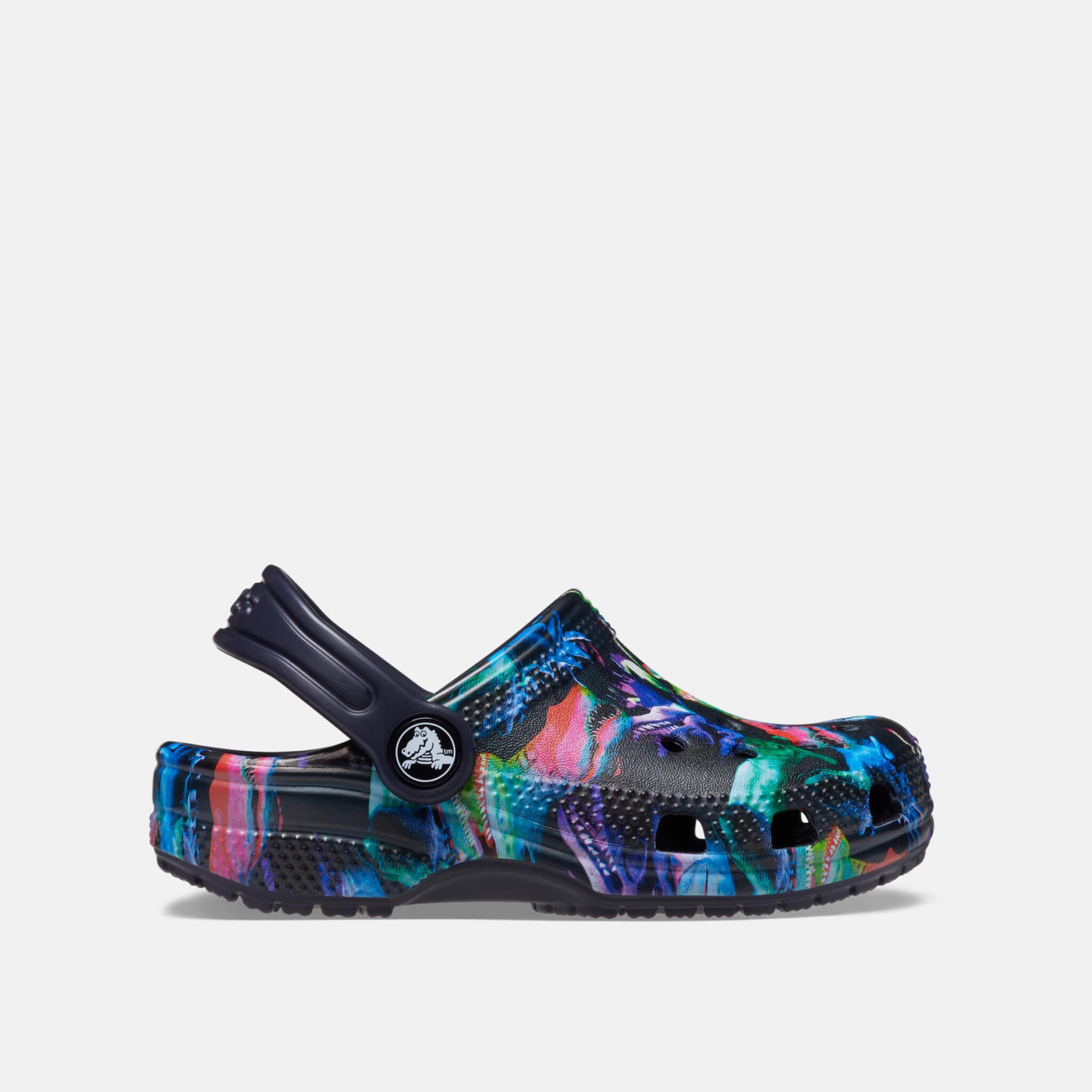 Classic Dino Clog T Deep Navy/Multi