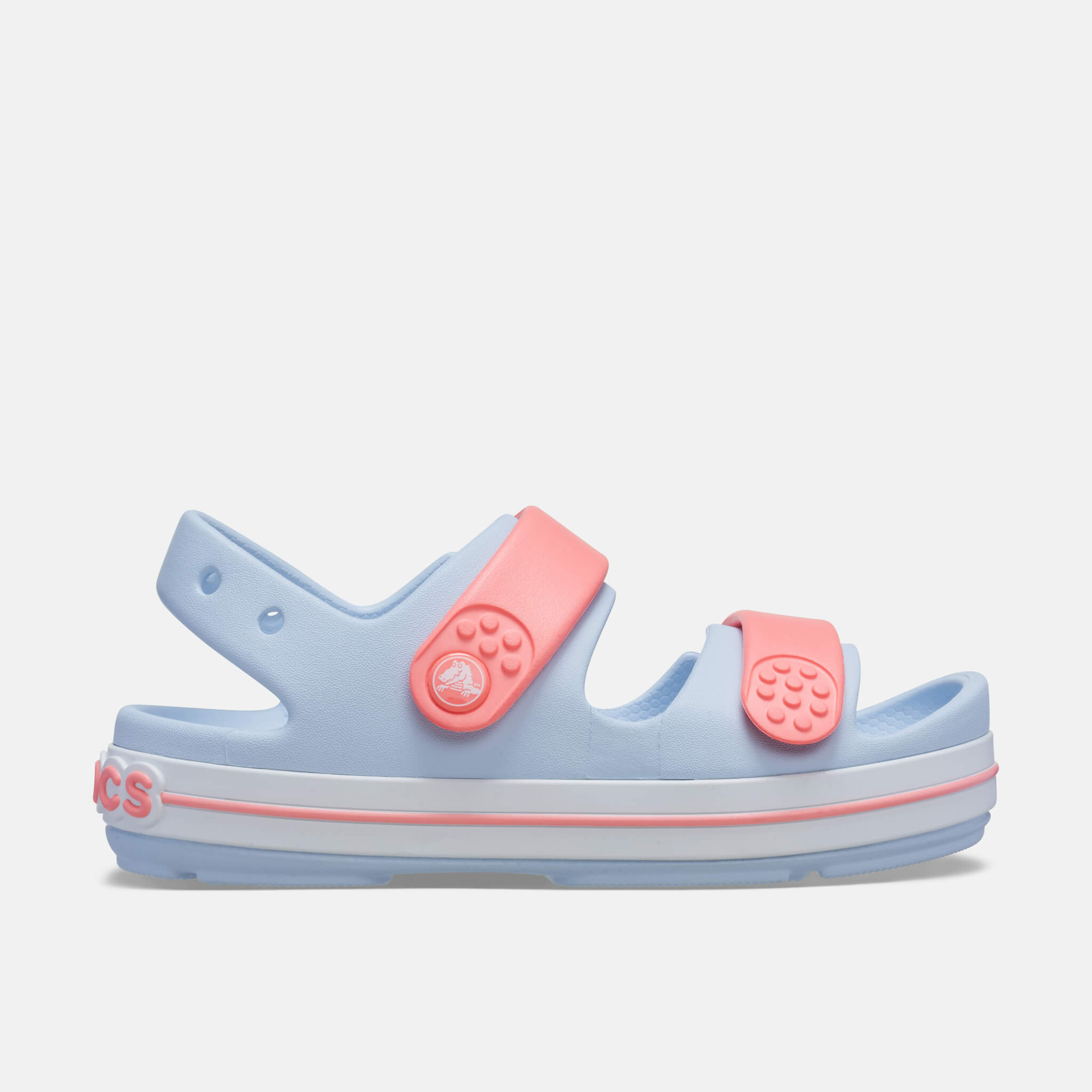Crocband Cruiser Sandal T Blue Frost/Guava