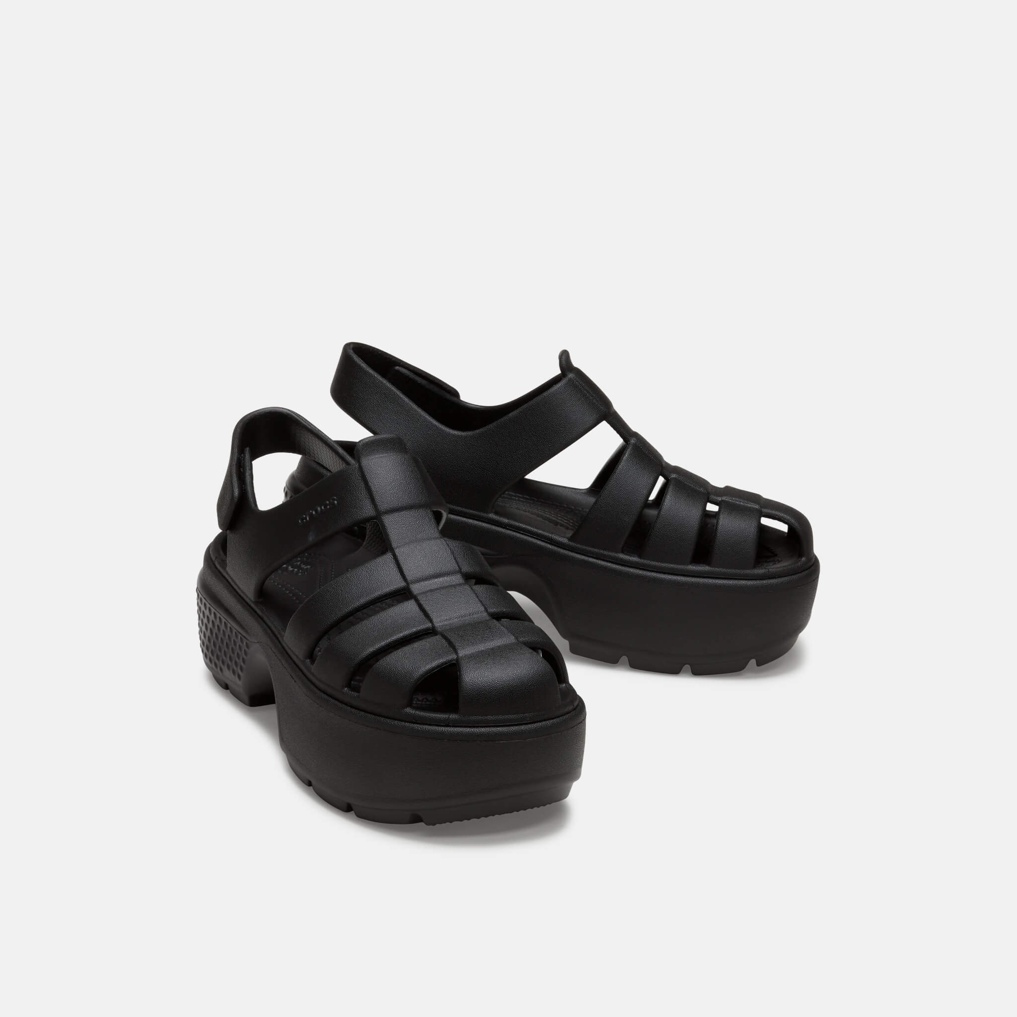 Stomp Fisherman Sandal Black