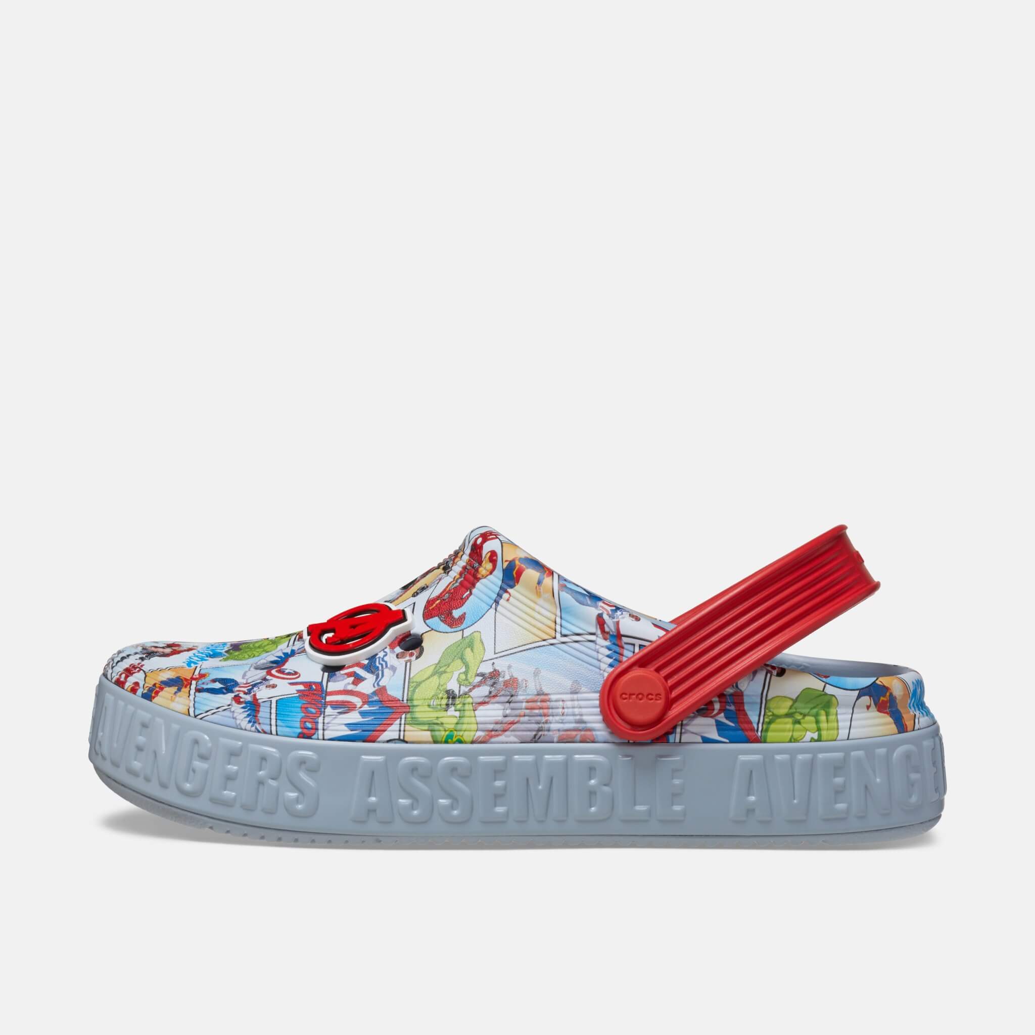 Avengers Off Court Clog K Blue Grey