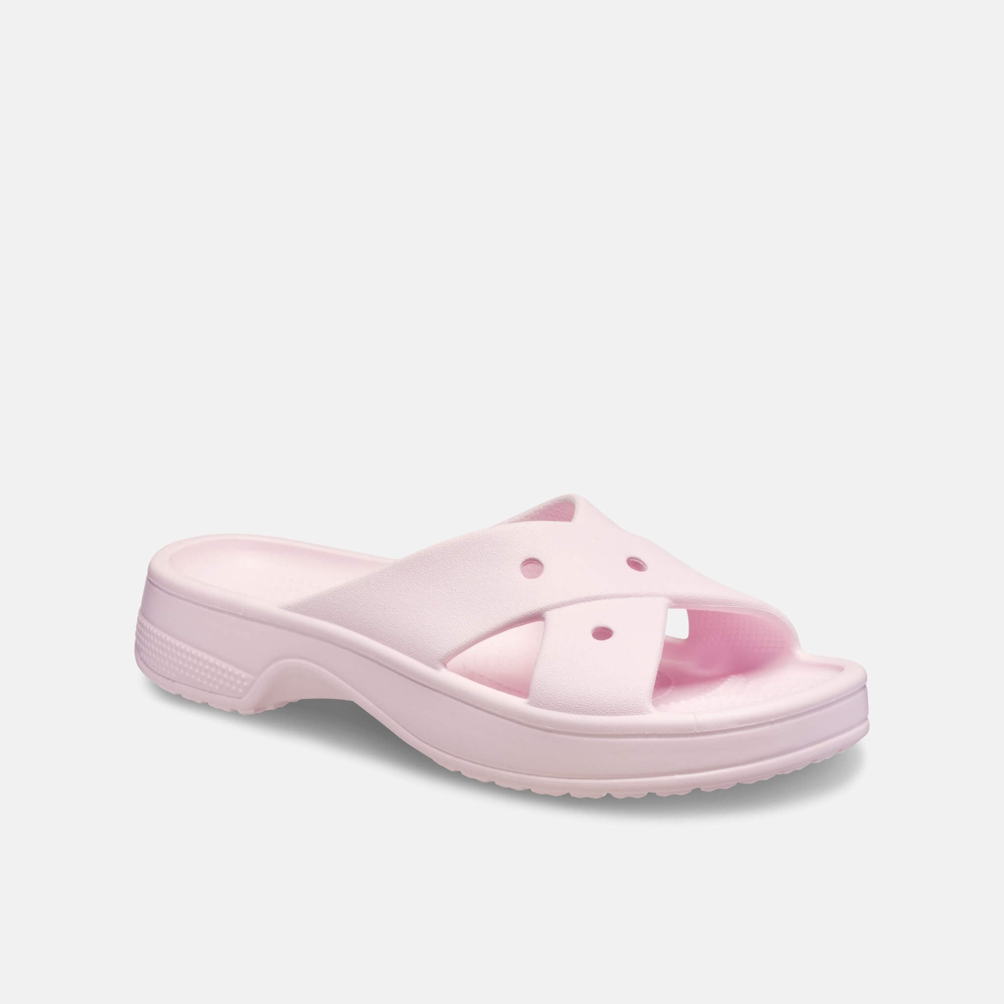 Classic Womens Cross Strap Pink Milk
