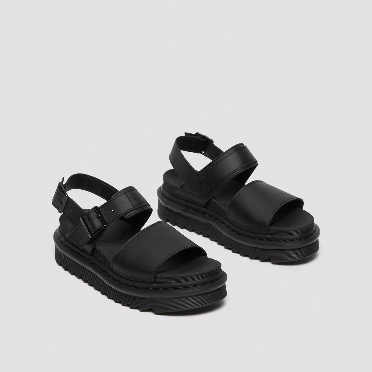 Dámske čierne sandále Dr. Martens Voss