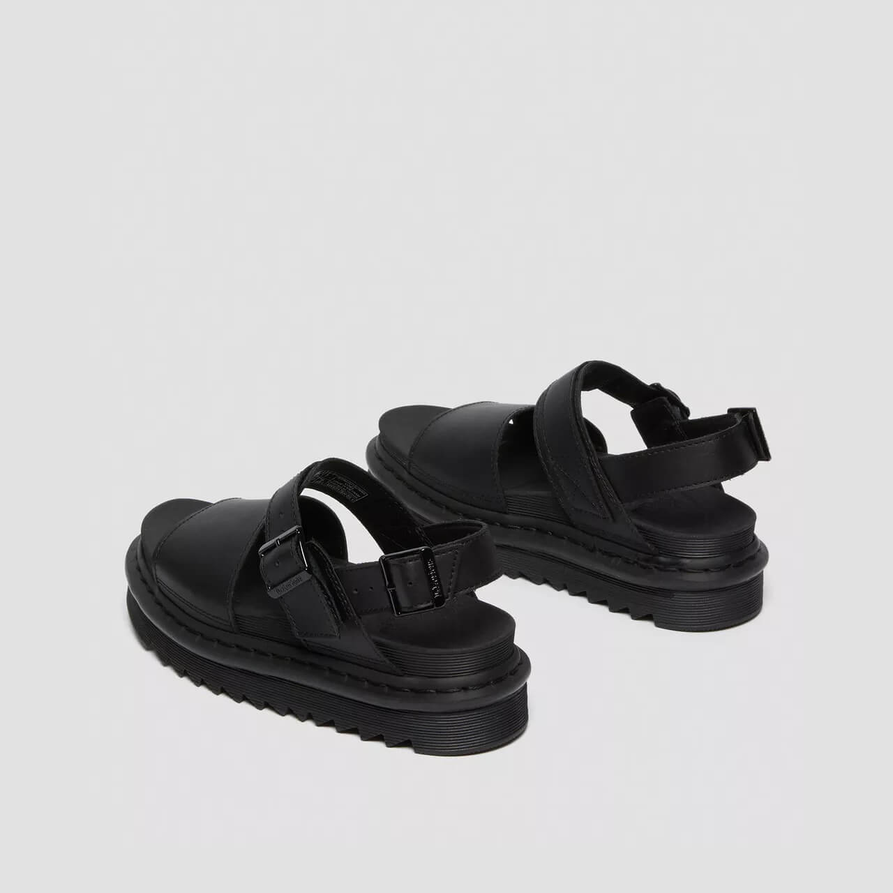 Dámske čierne sandále Dr. Martens Voss