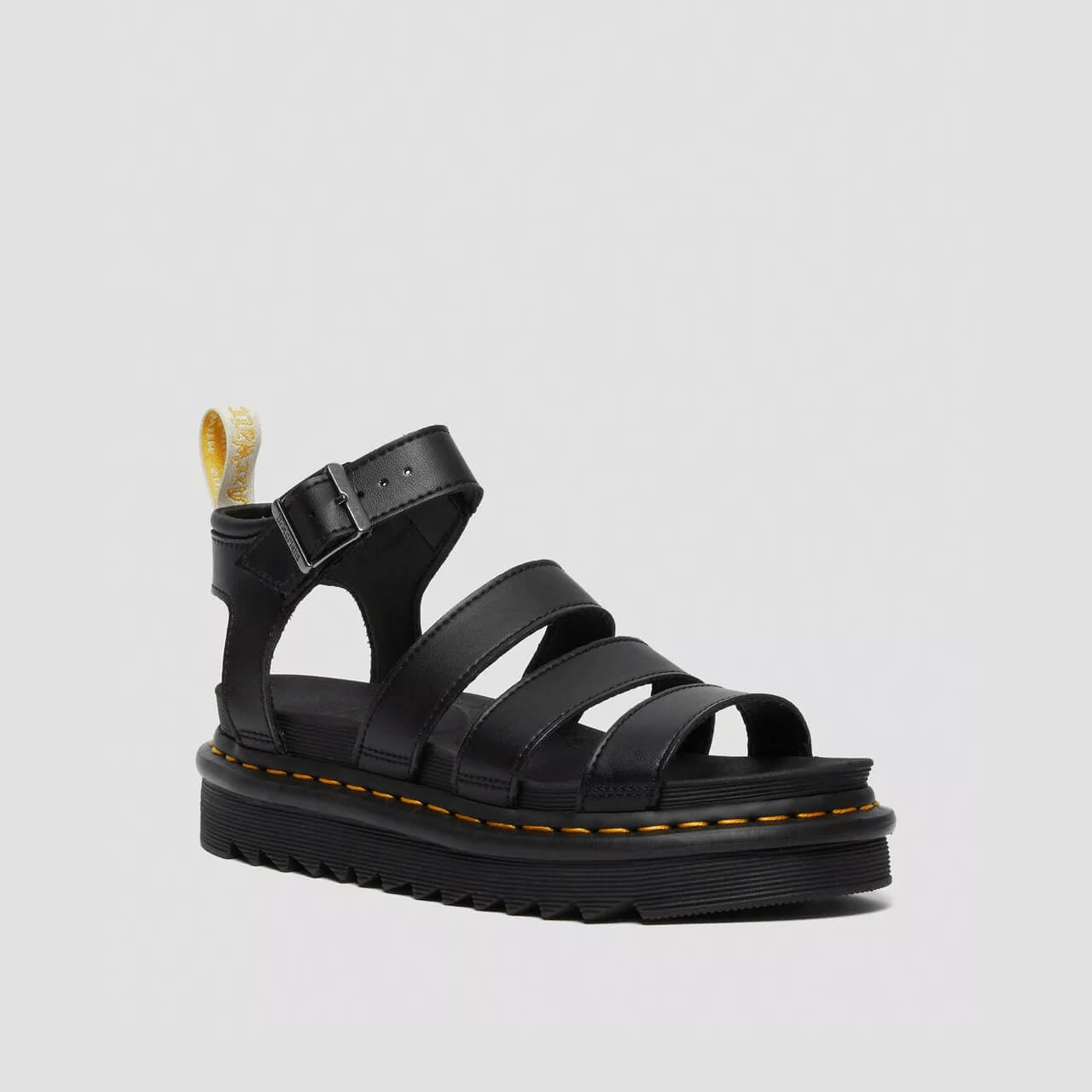 Dámske čierne sandále Dr. Martens Blaire Vegan