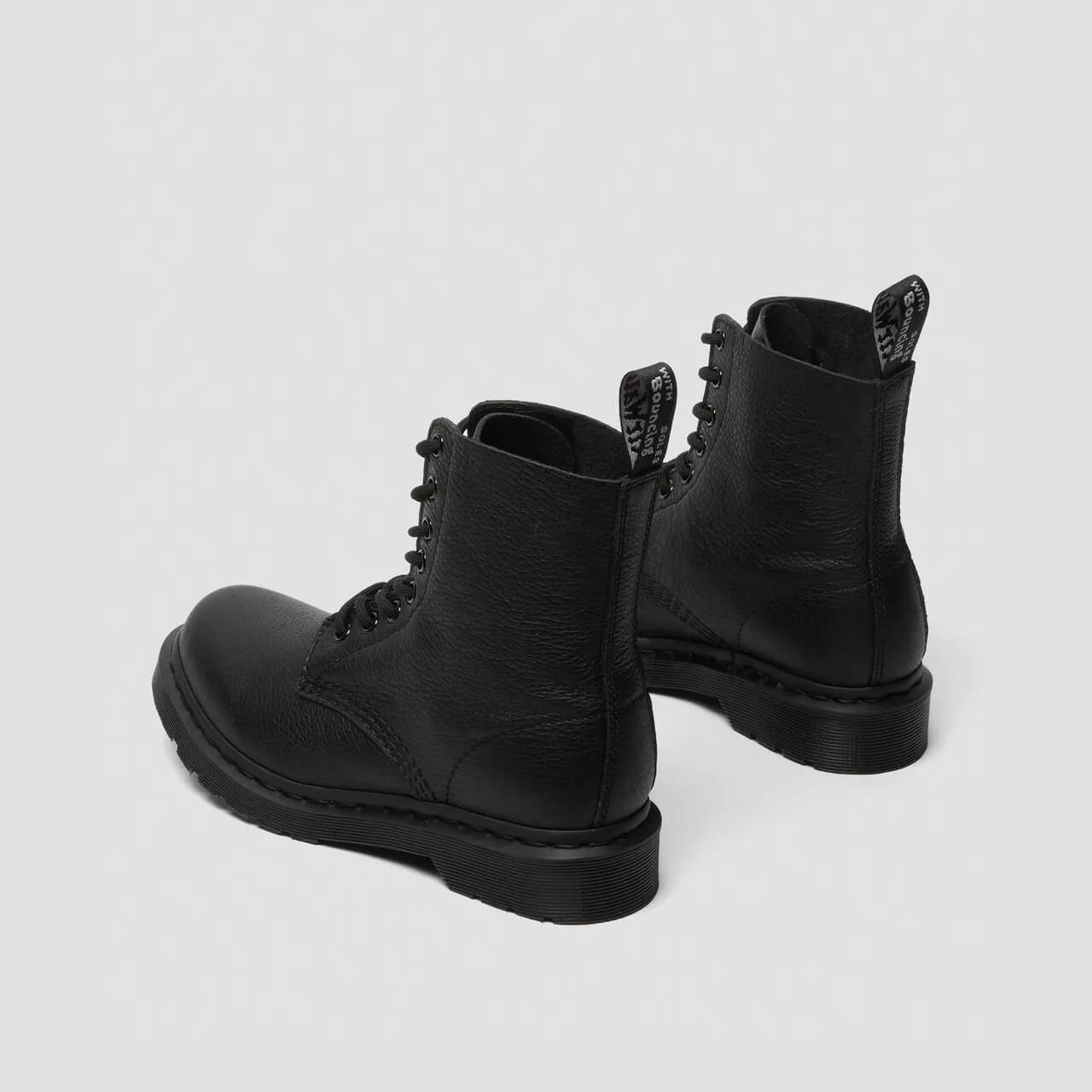 Dámske čierne členkové topánky Dr. Martens 1460 Pascal Mono